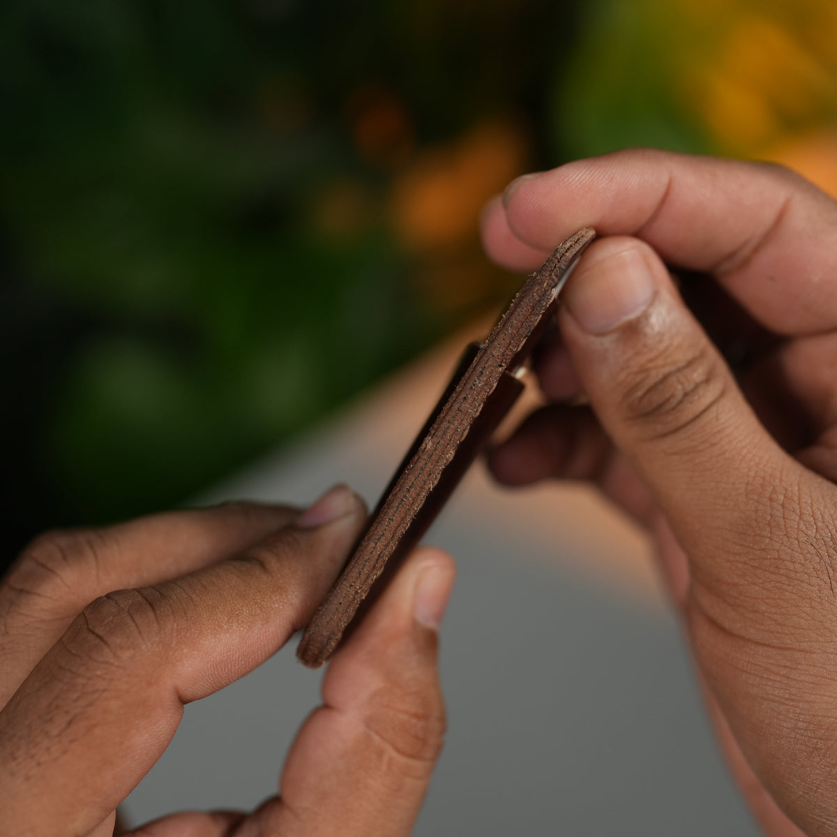 No. 113 Horizental Leather Cardholder