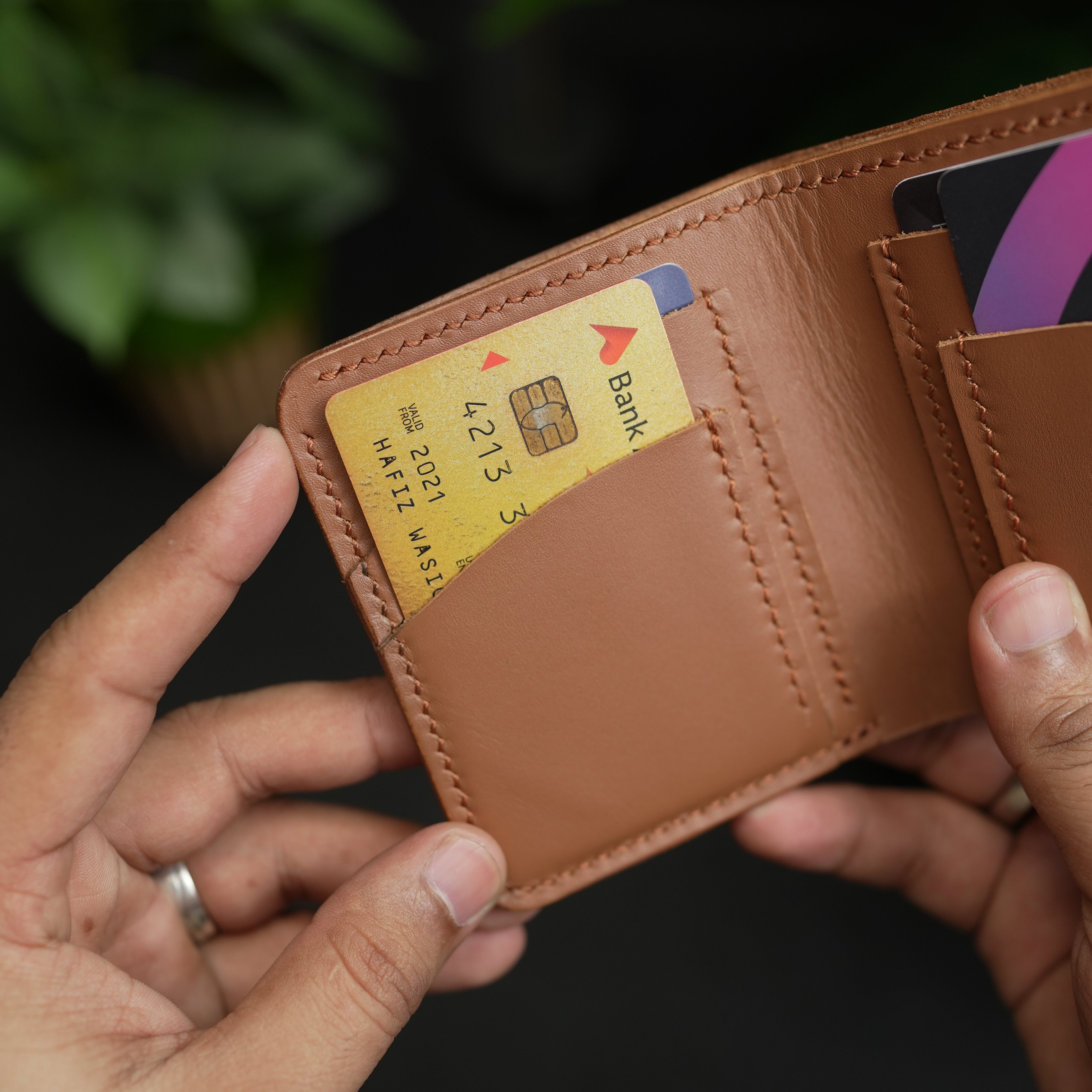 original leather wallet