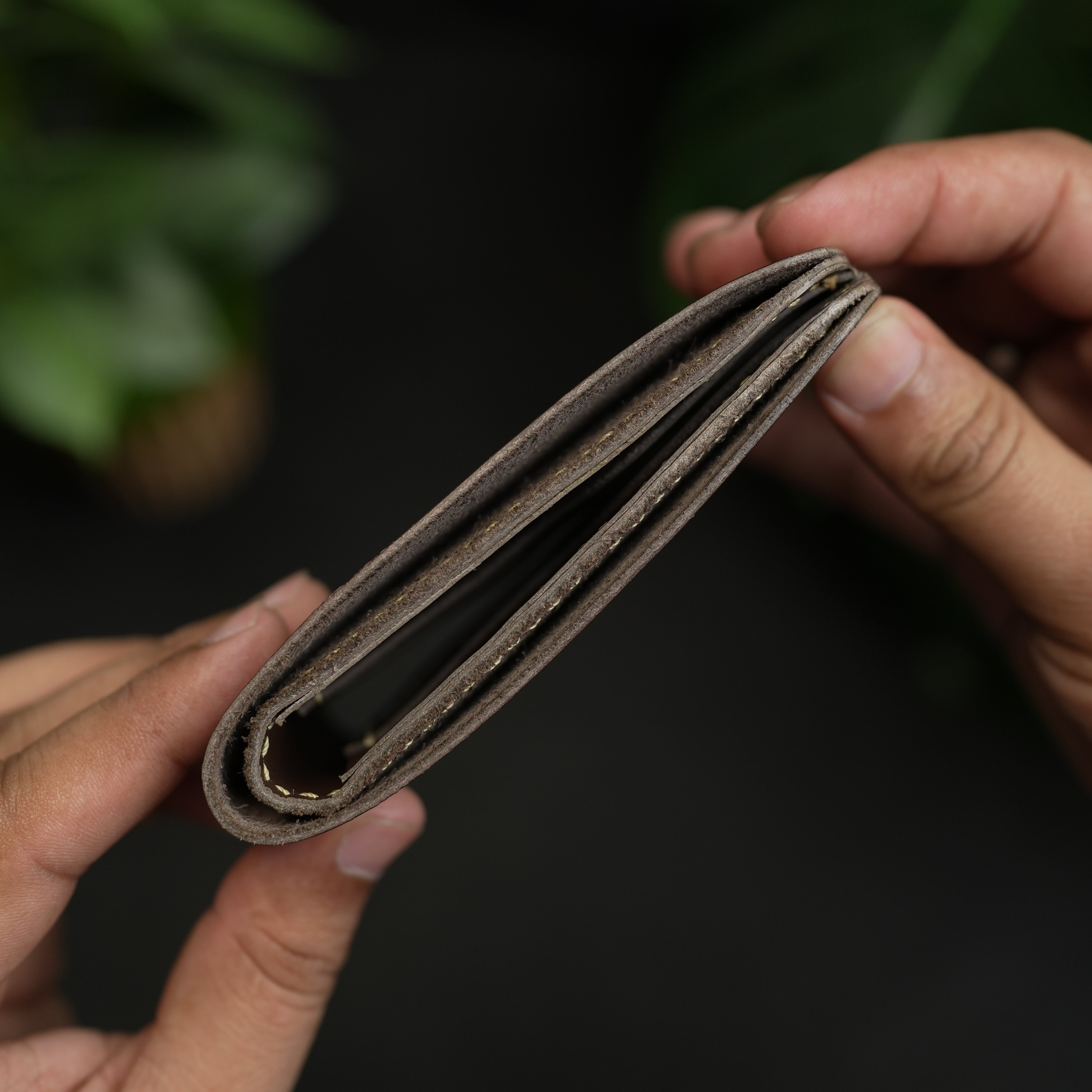 No.55 Pro Classic Bifold Wallet Leather wallet Rusted brown