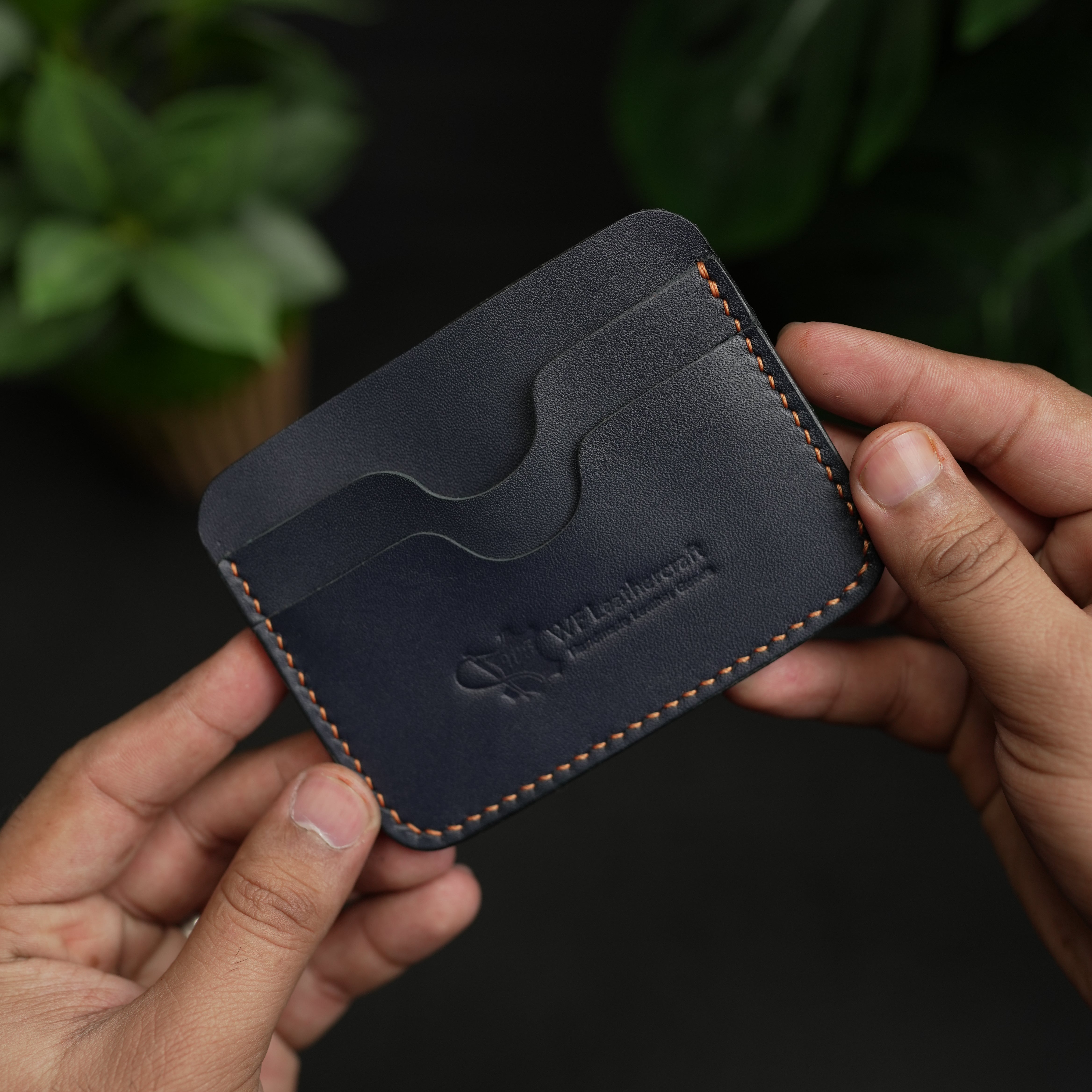 No. 118 Horizental Leather Cardholder