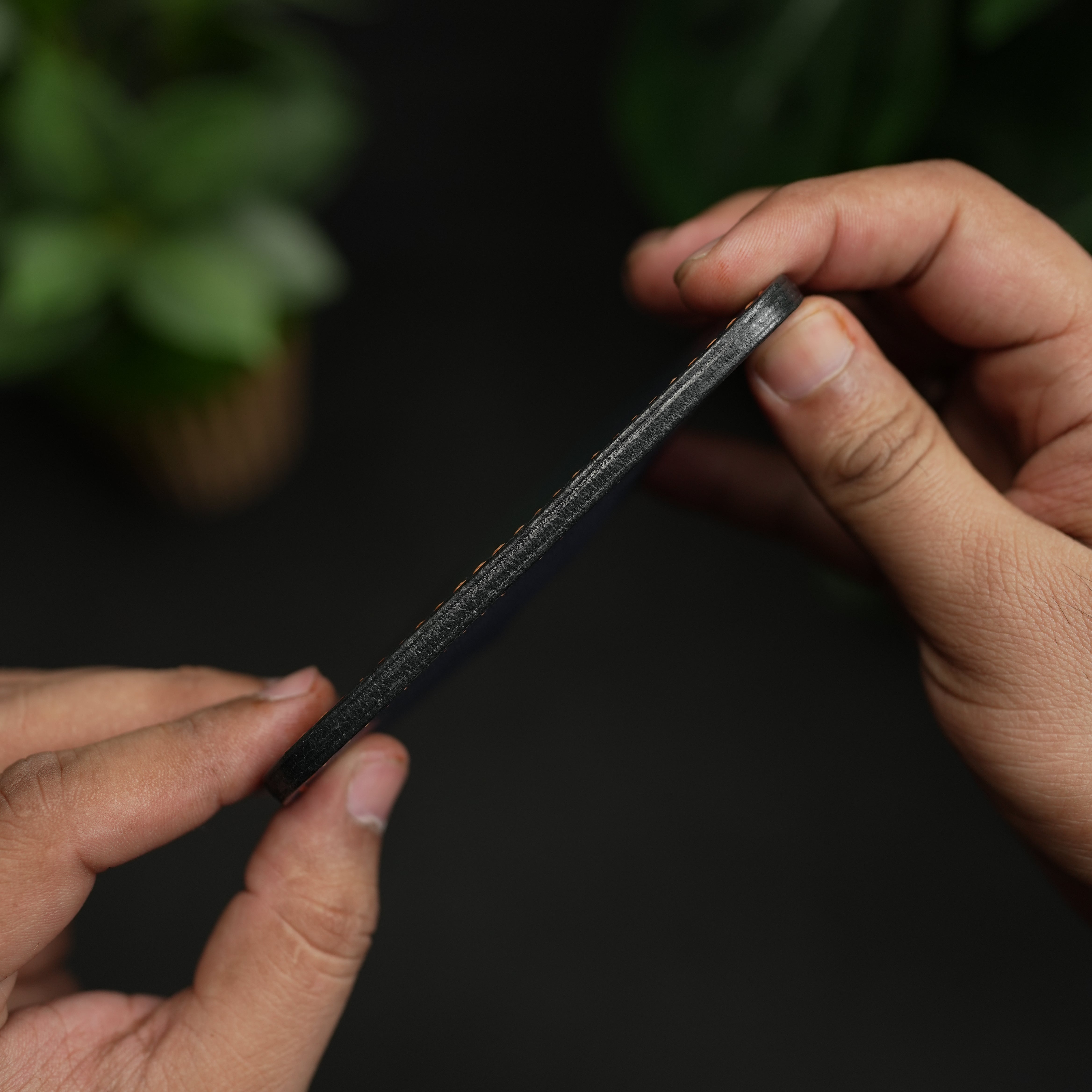 No. 118 Horizental Leather Cardholder