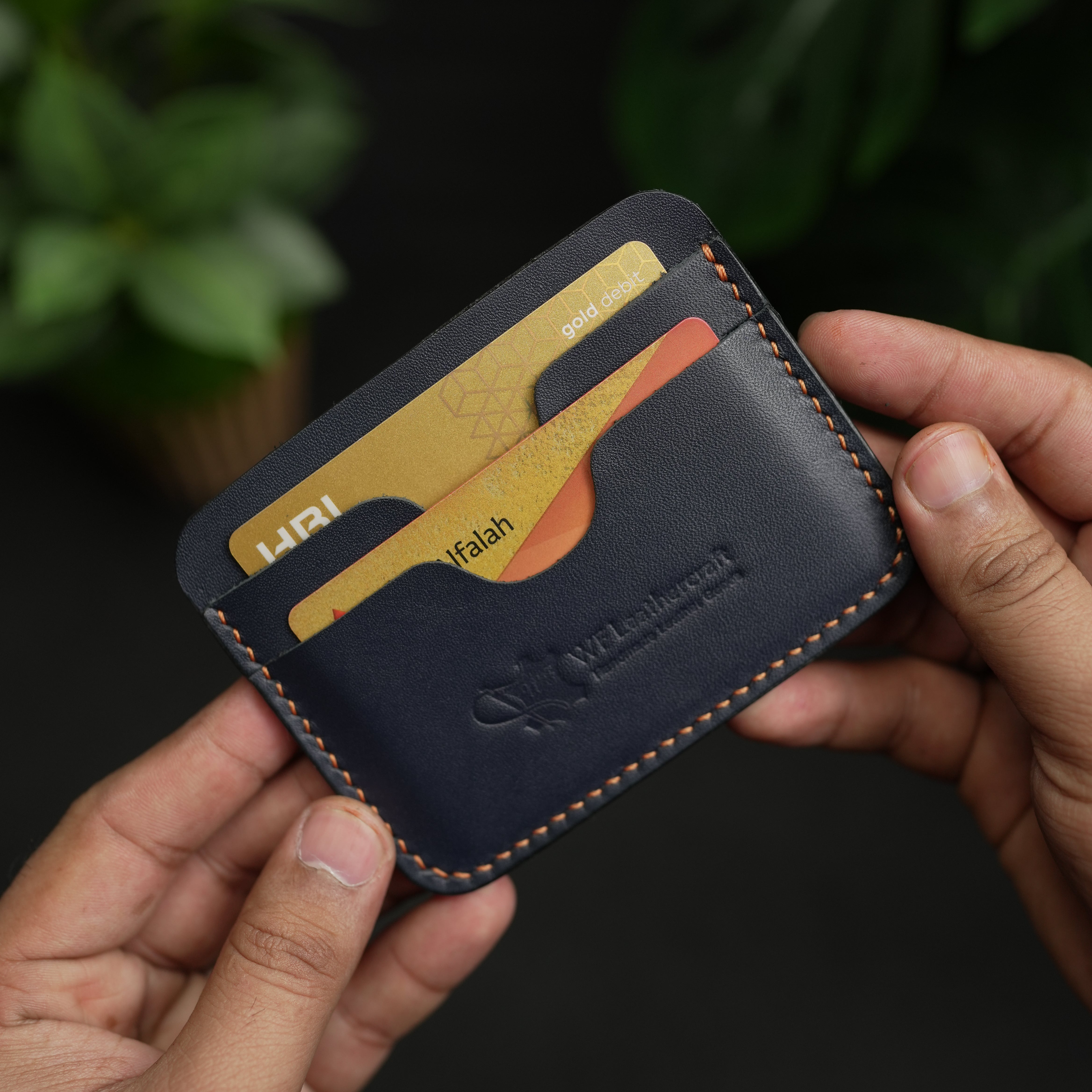 No. 118 Horizental Leather Cardholder