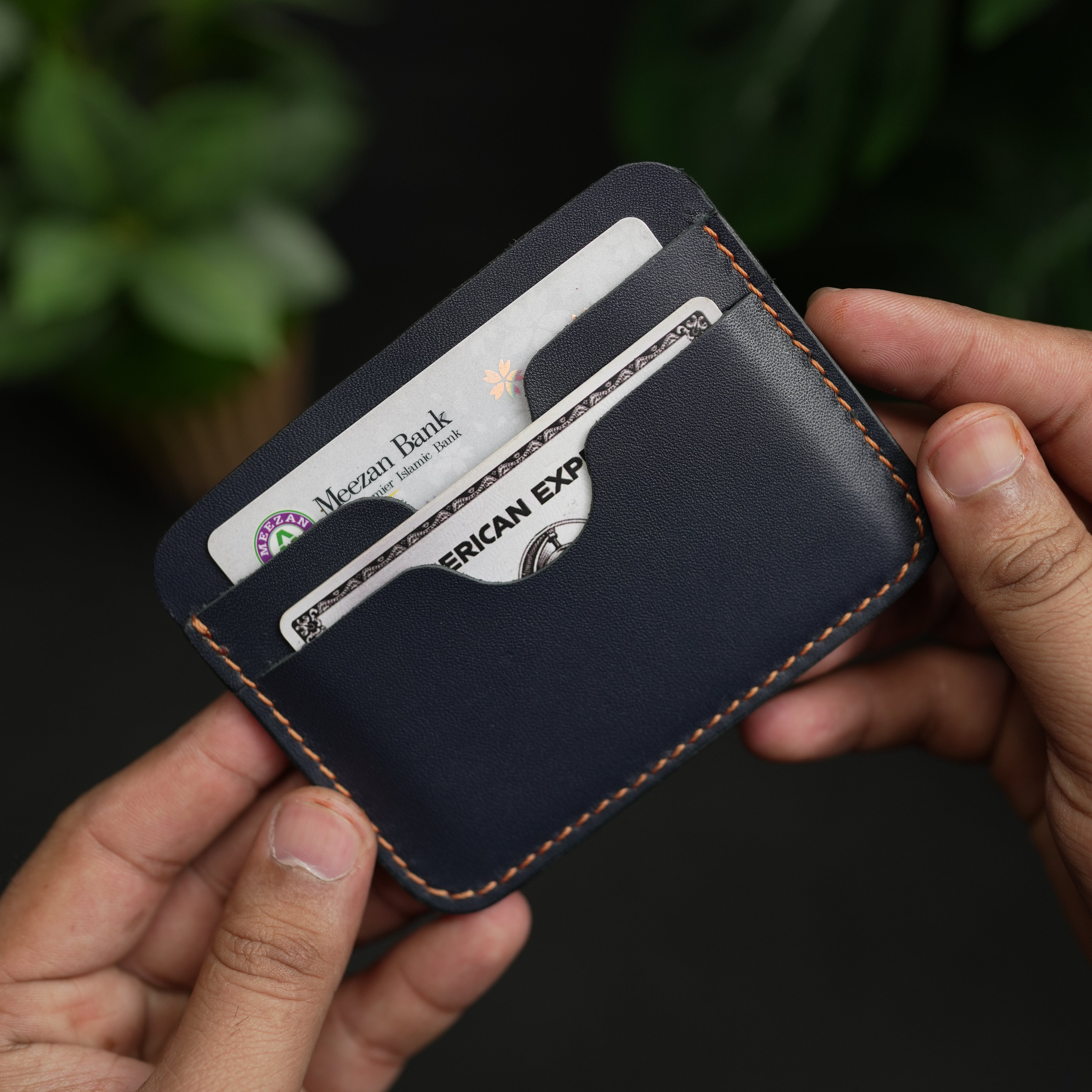 No. 118 Horizental Leather Cardholder