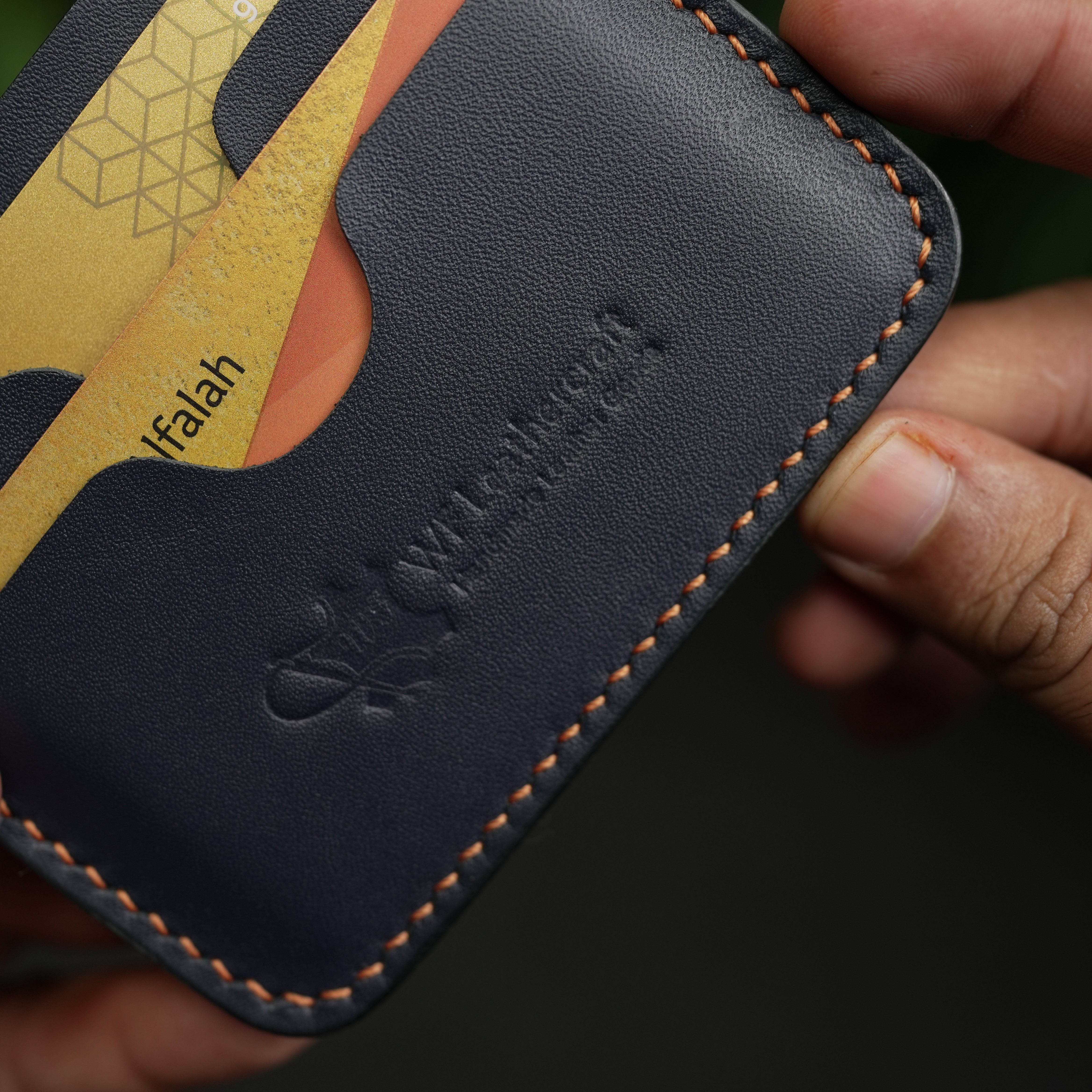 No. 118 Horizental Leather Cardholder