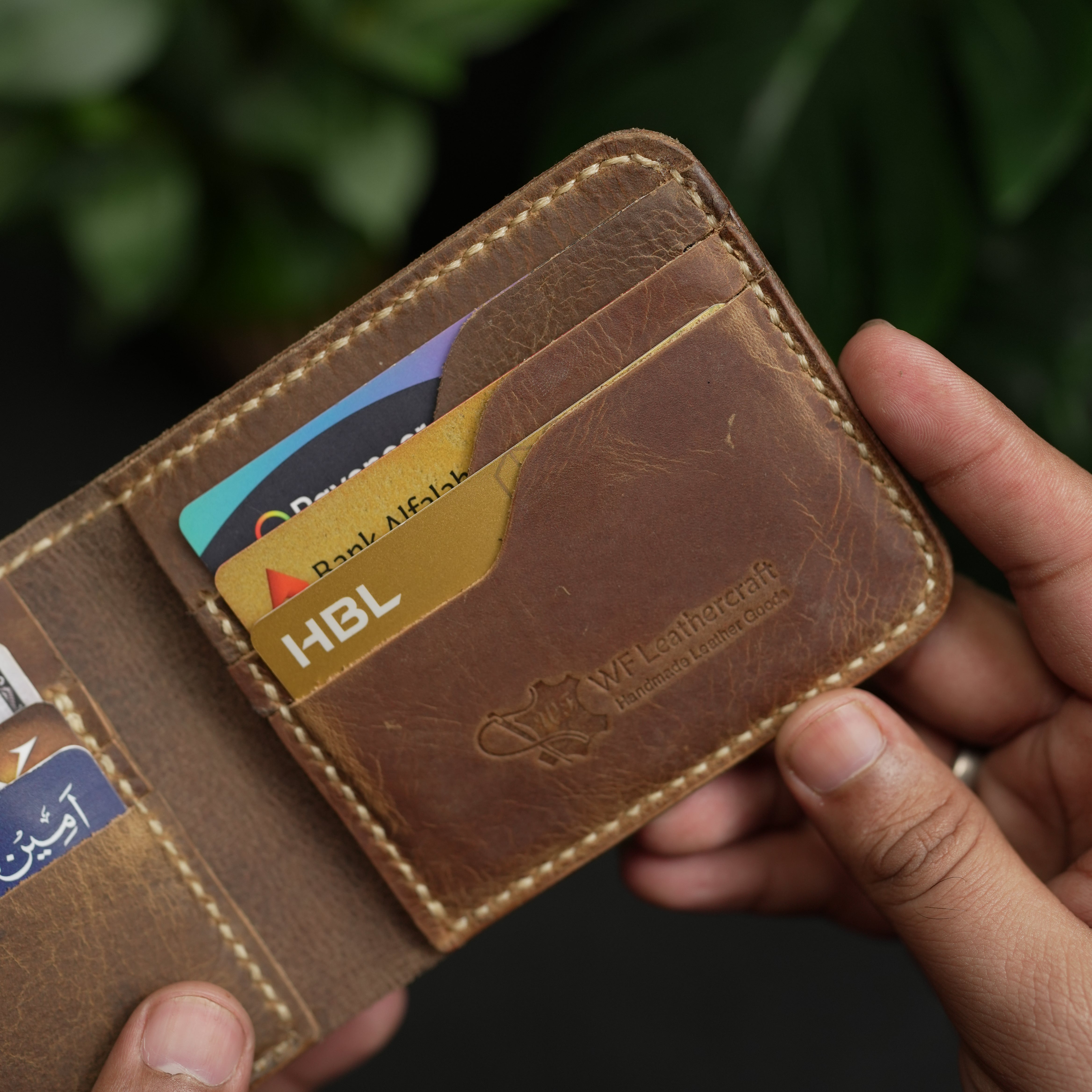 No.55 Pro Classic Bifold Wallet Leather wallet Rusted Tan Color