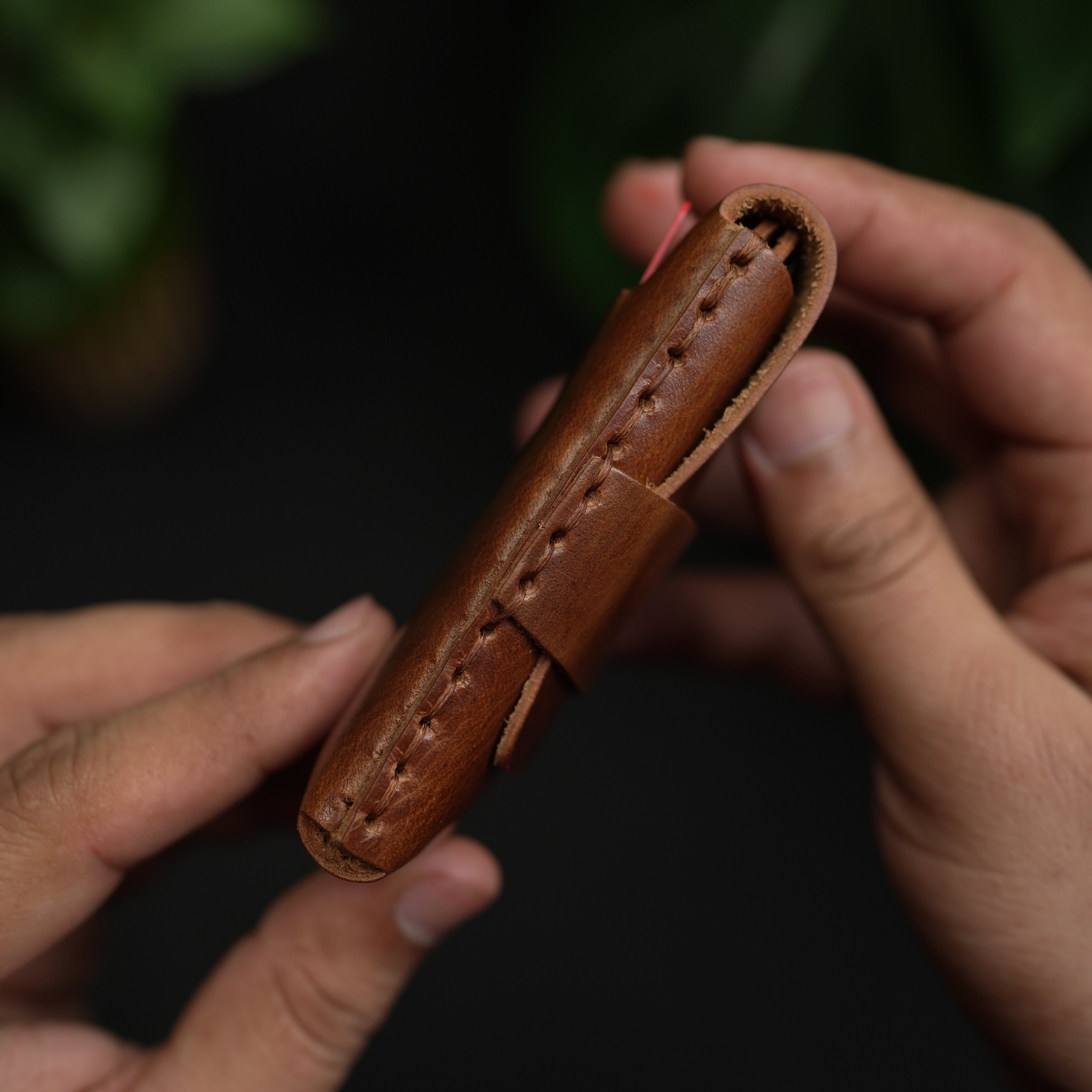 No. 101 All in one Card wallet Brown color