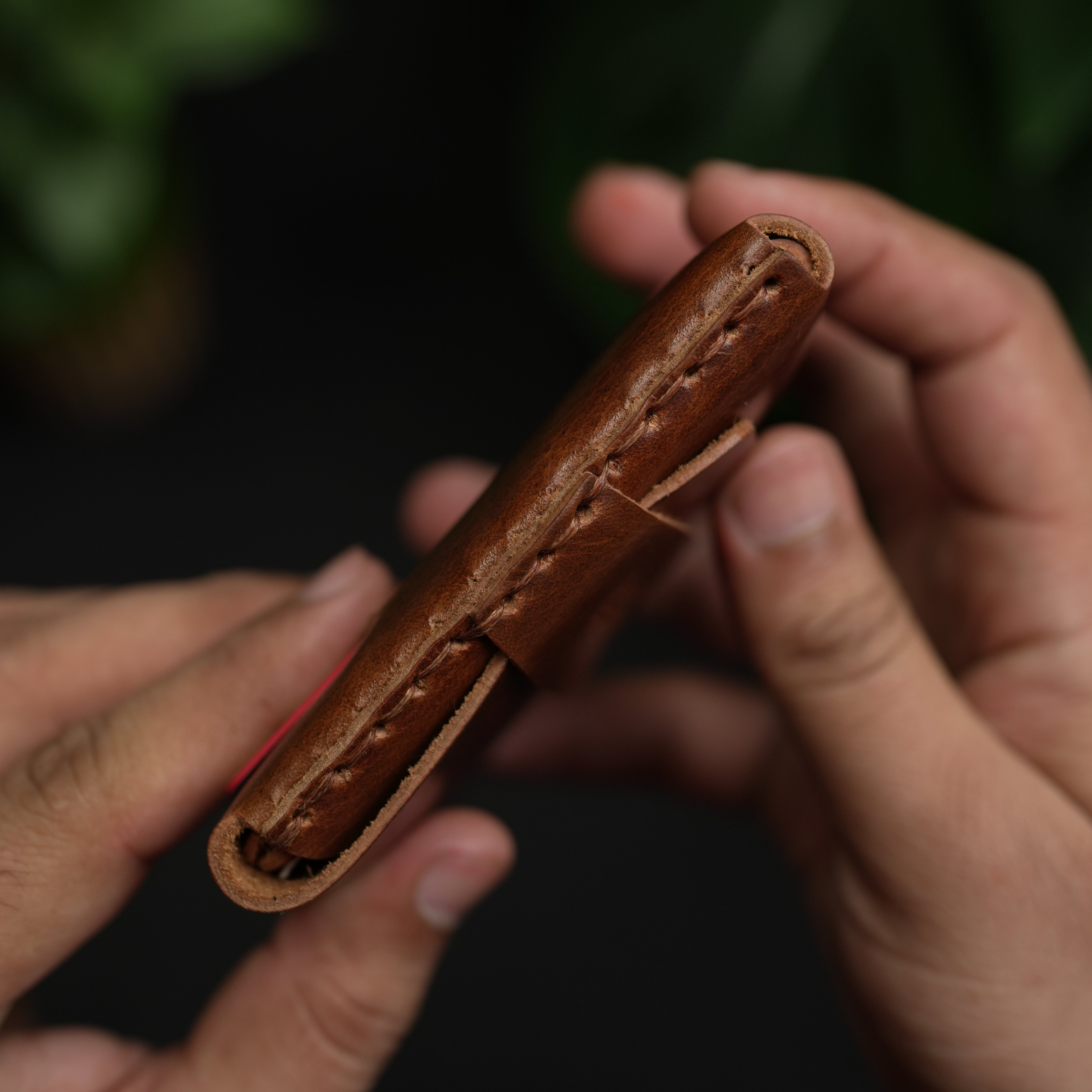 No. 101 All in one Card wallet Brown color