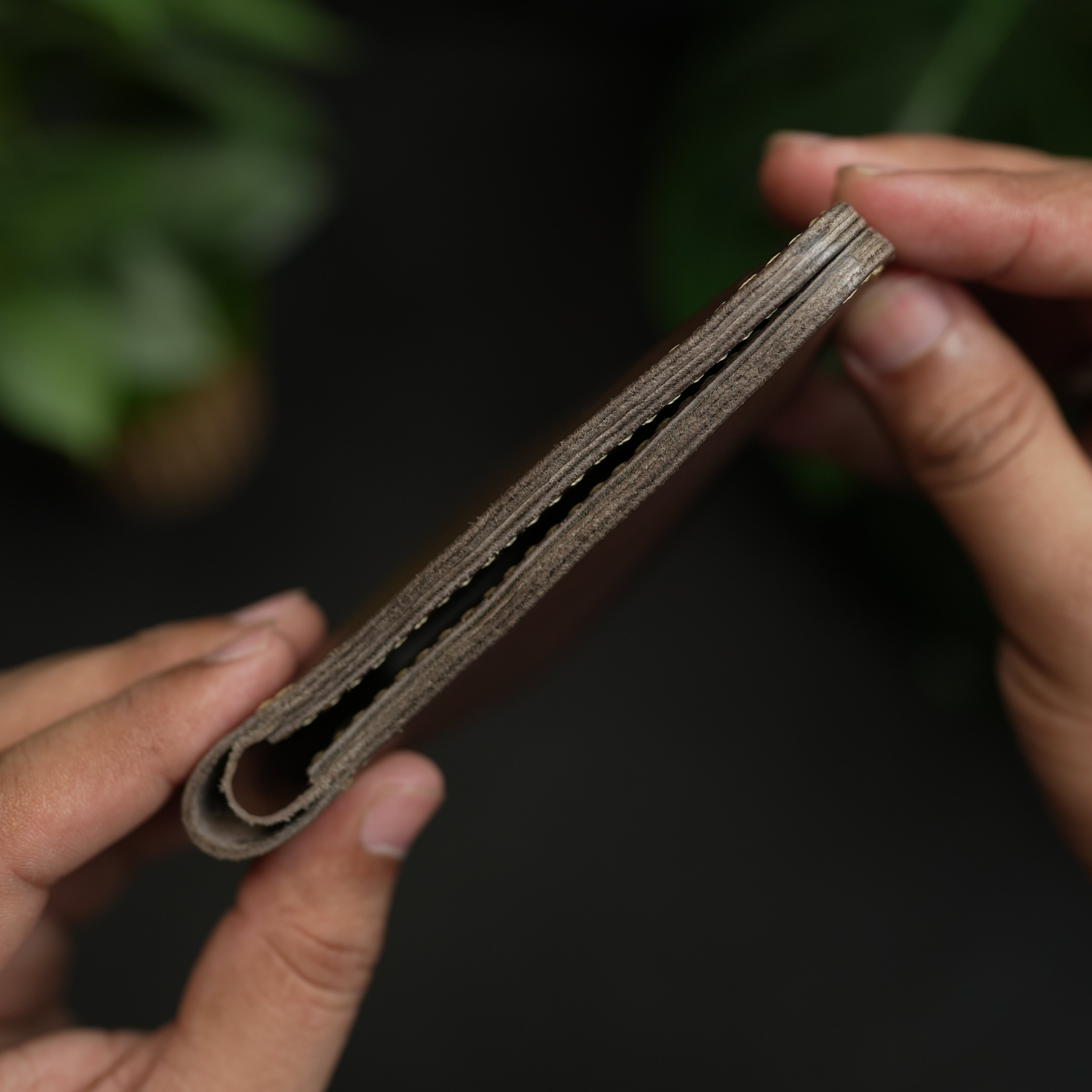 No.55 Pro Classic Bifold Wallet Leather wallet Rusted brown