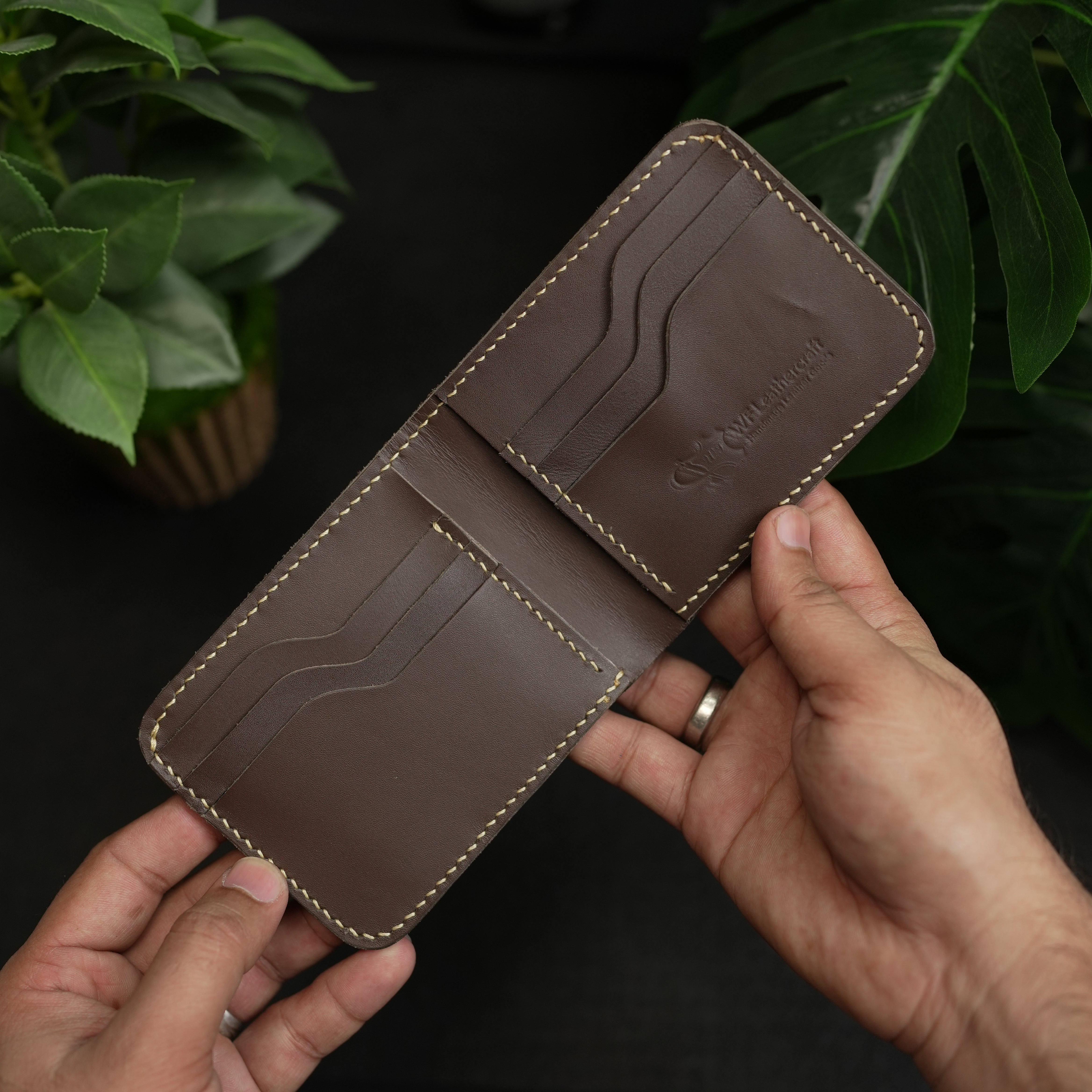 No.55 Pro Classic Bifold Wallet Leather wallet Rusted brown