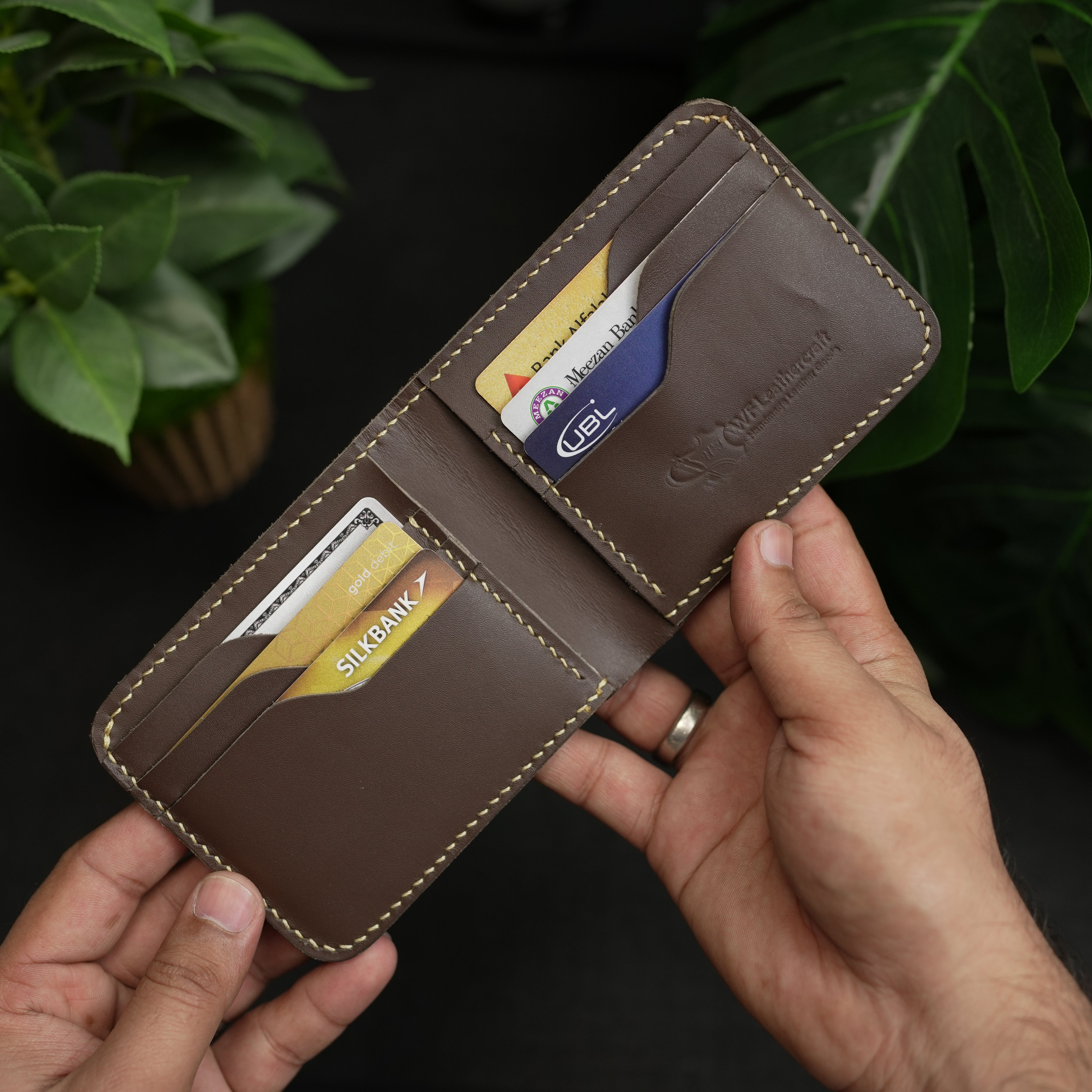 No.55 Pro Classic Bifold Wallet Leather wallet Rusted brown