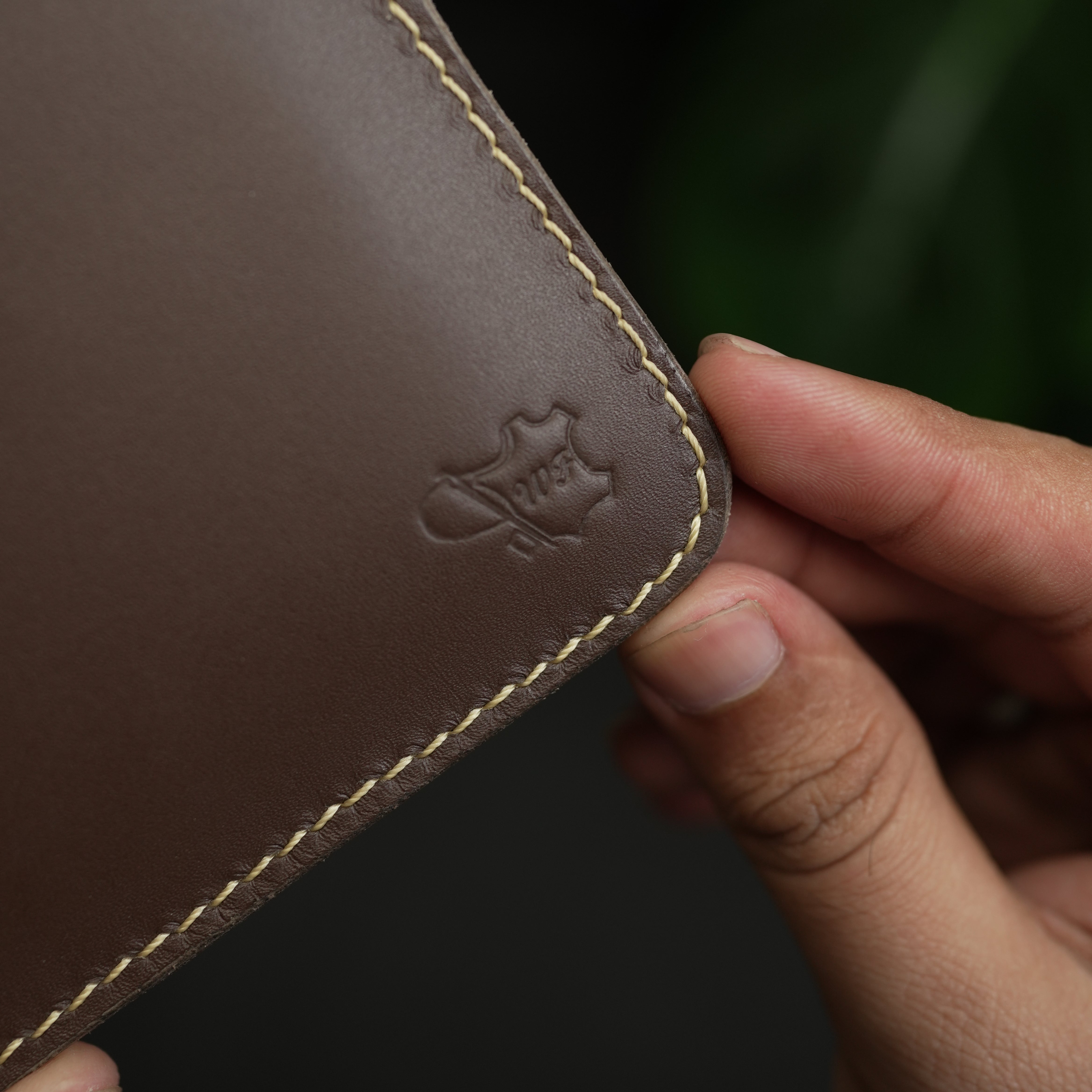 No.55 Pro Classic Bifold Wallet Leather wallet Rusted brown