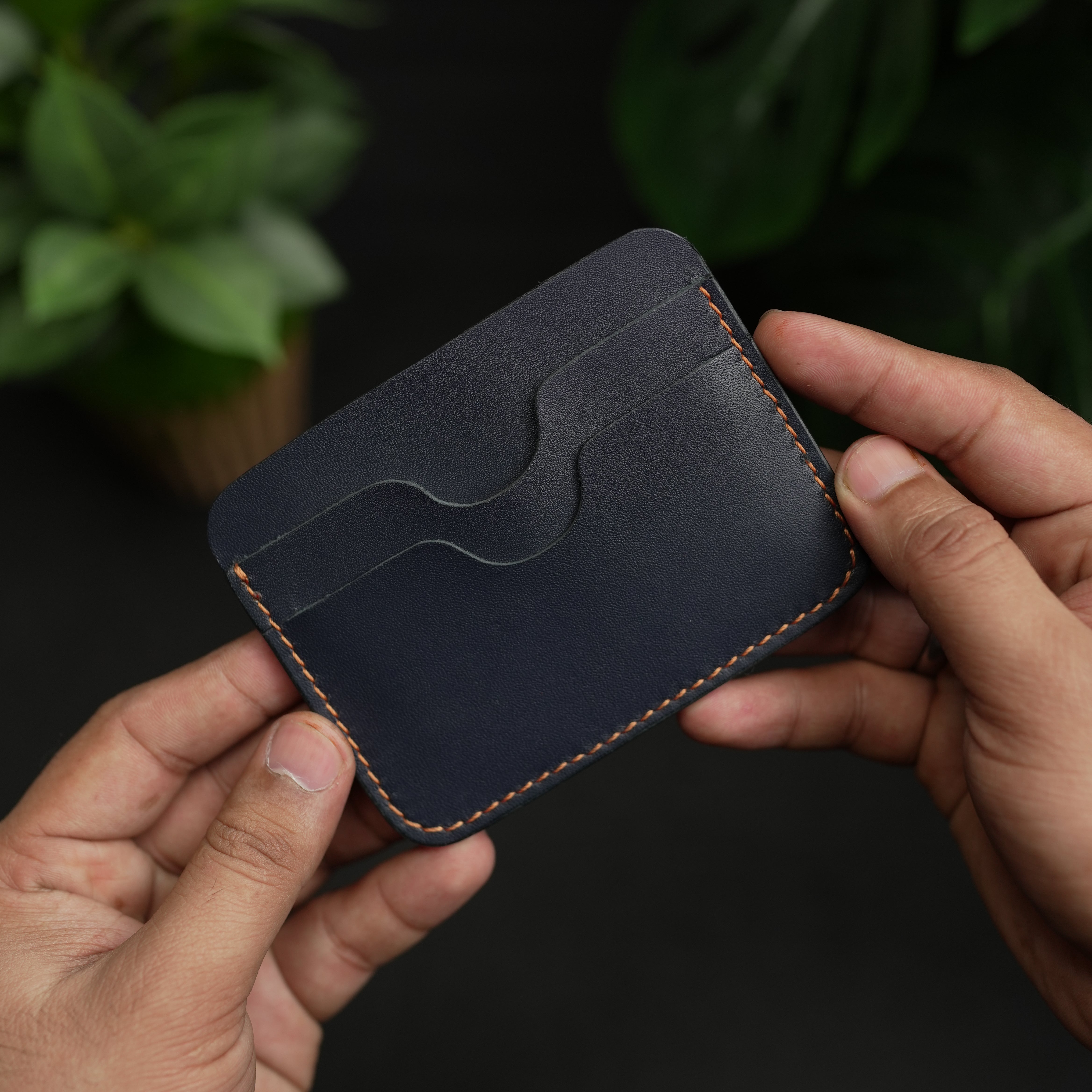 No. 118 Horizental Leather Cardholder