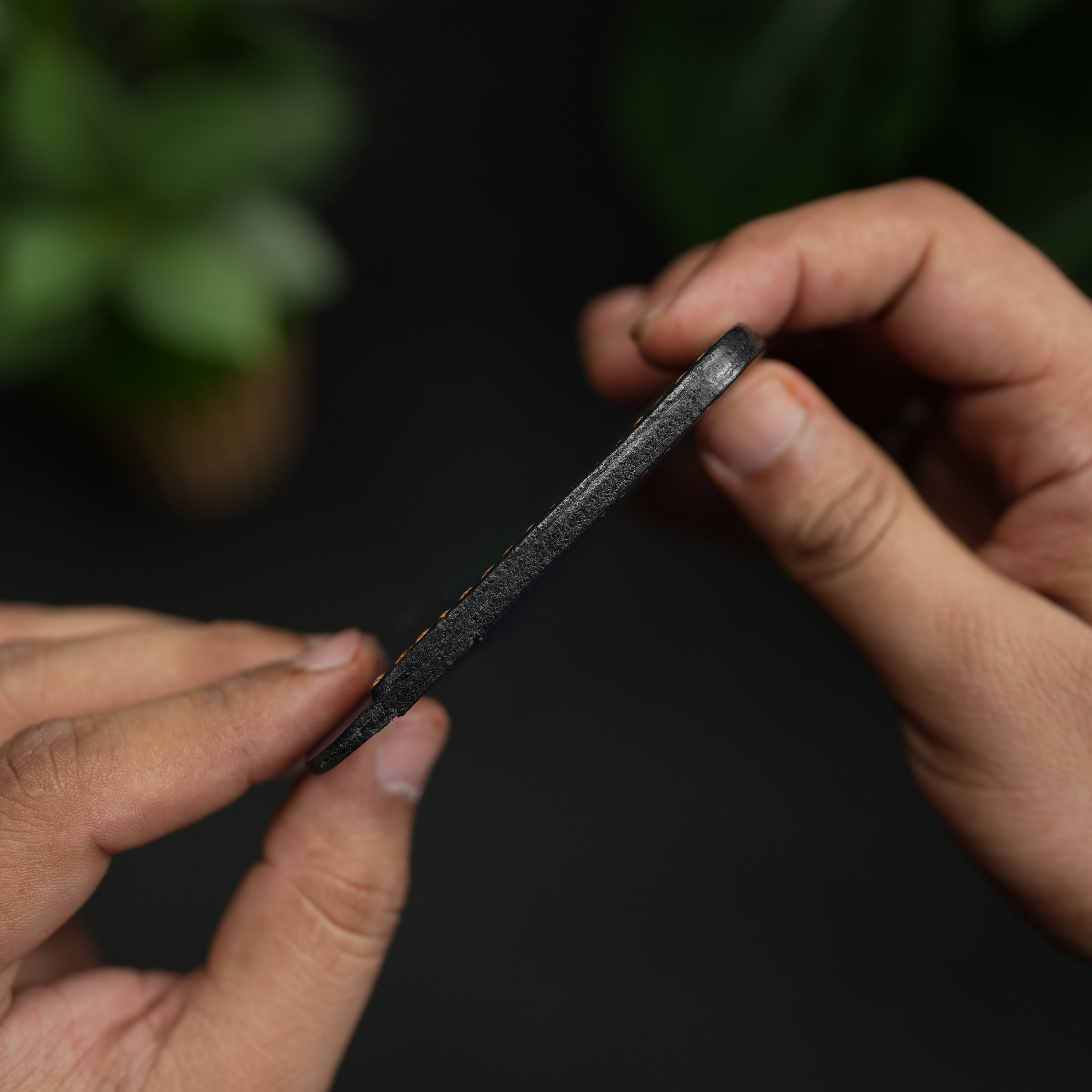 No. 118 Horizental Leather Cardholder