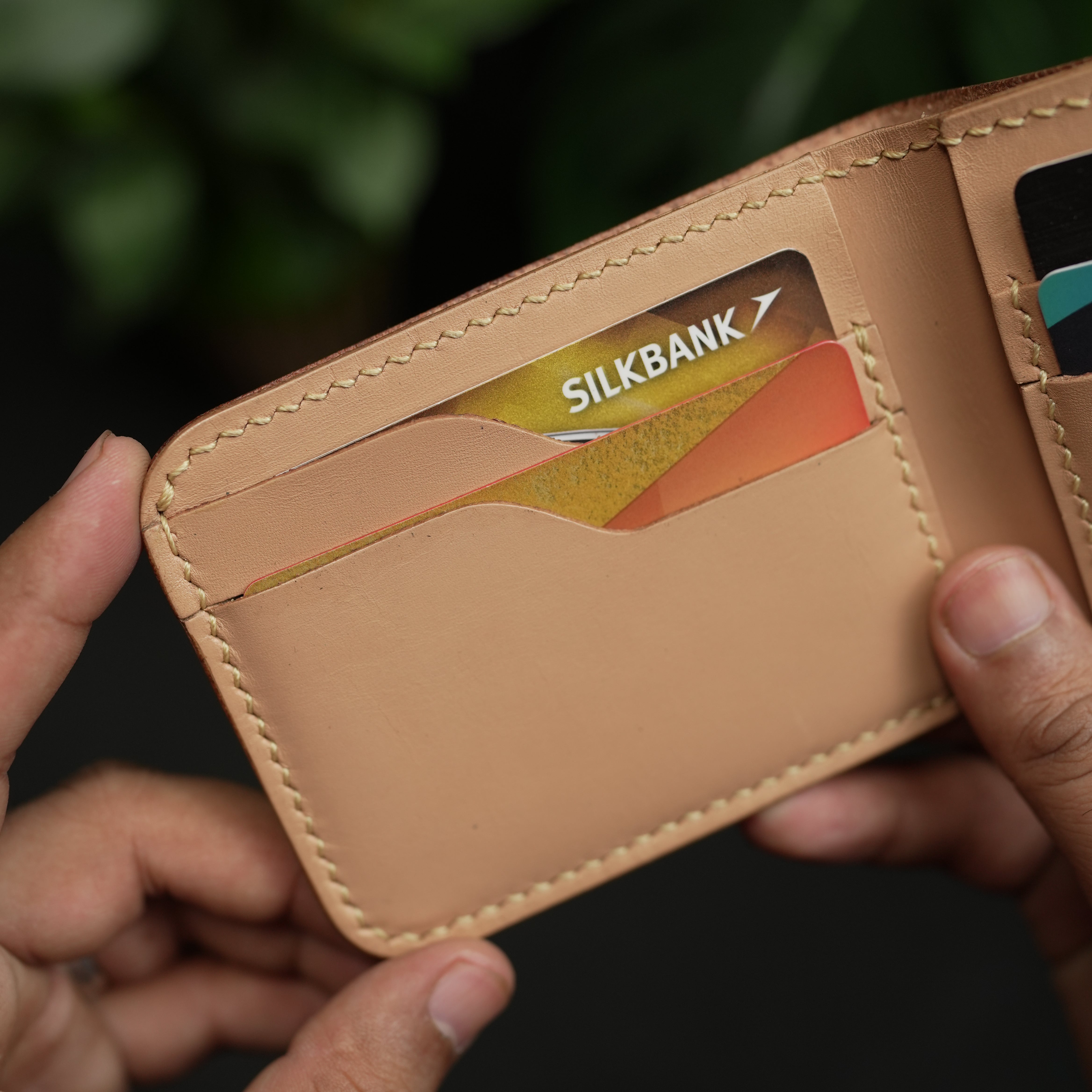 Buy Handmade Leather Bifold Wallet for Men in Pakistan | WF