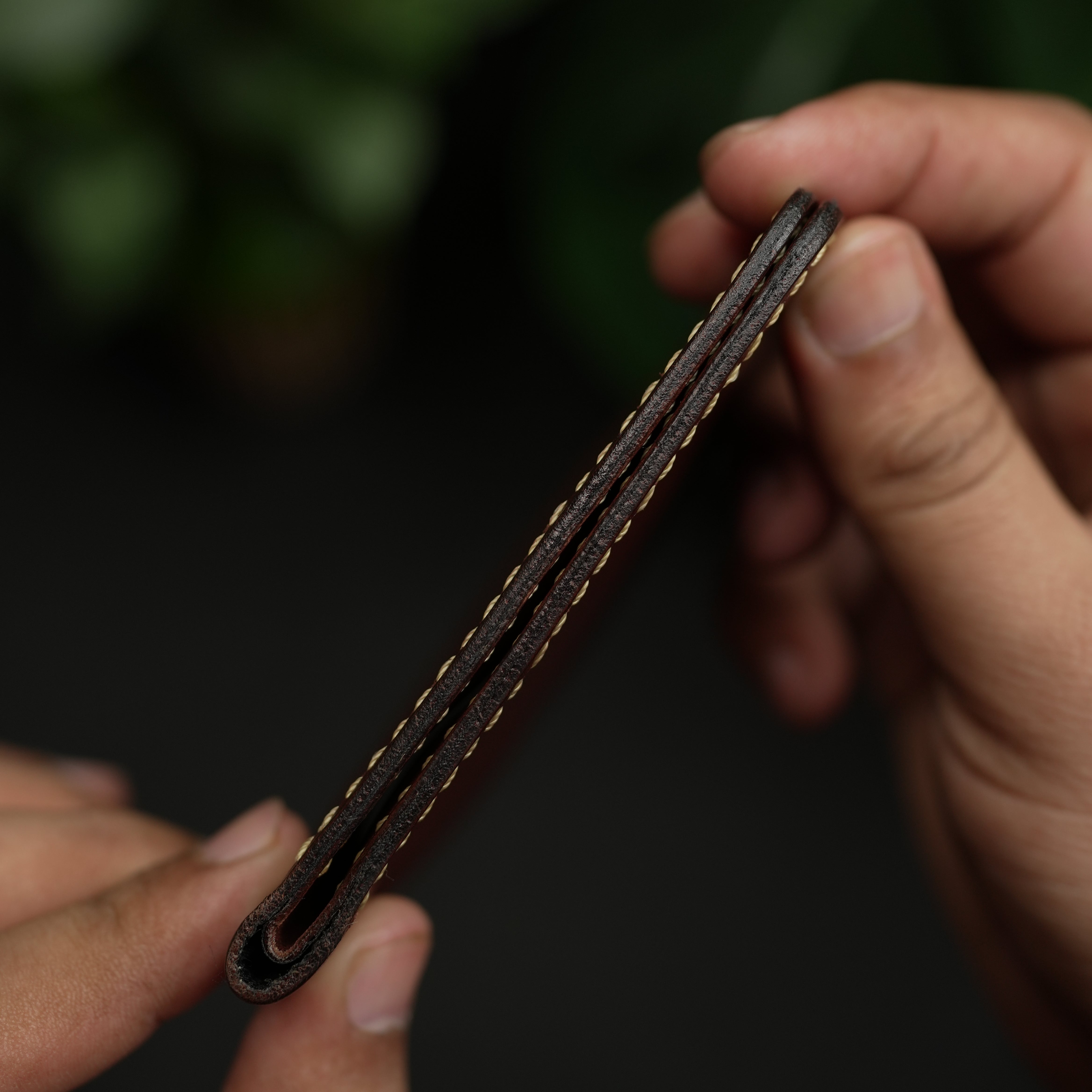 No. 89 Bifold leather wallet (Buck brown)