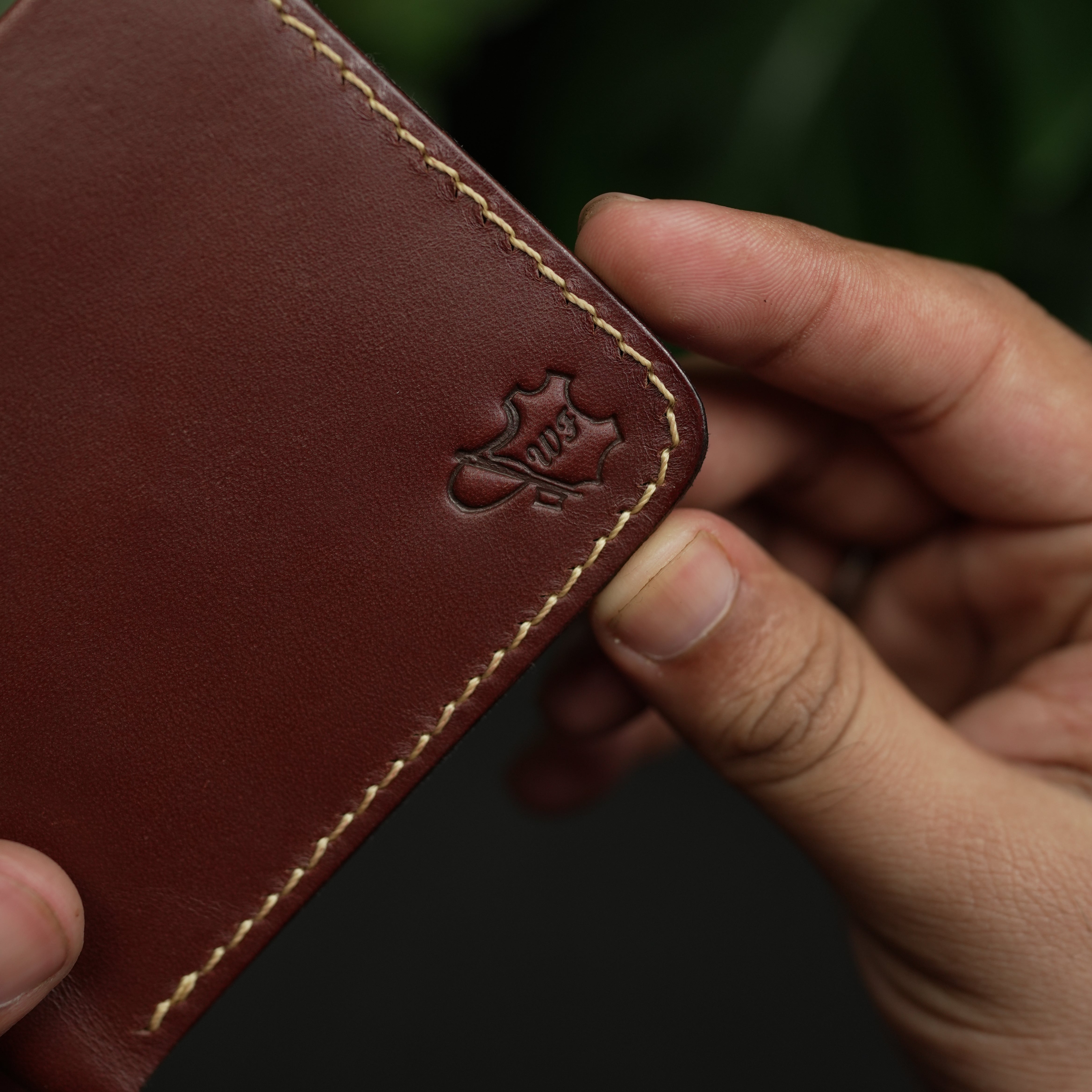 No. 89 Bifold leather wallet (Buck brown)