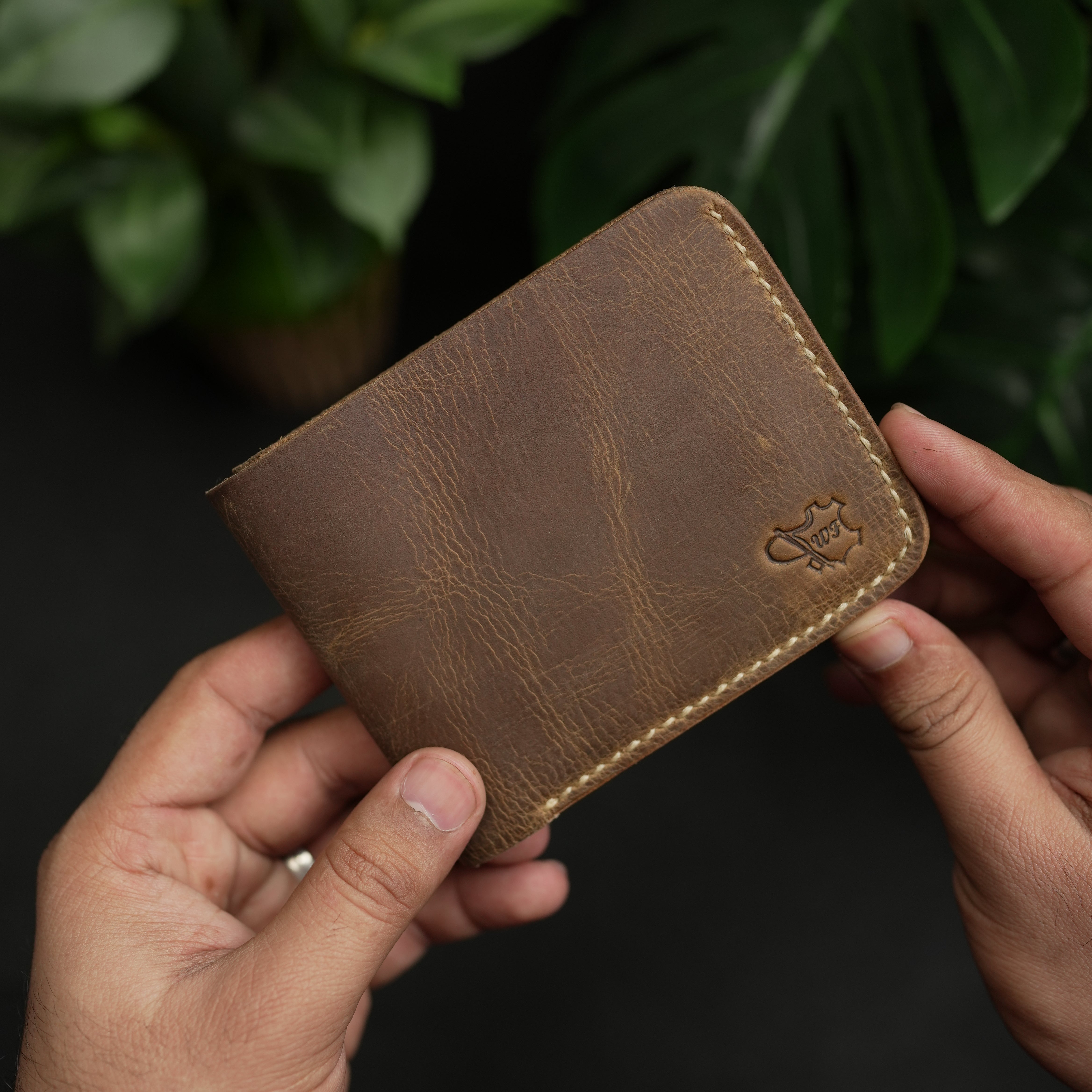 No.55 Pro Classic Bifold Wallet Leather wallet Rusted Tan Color