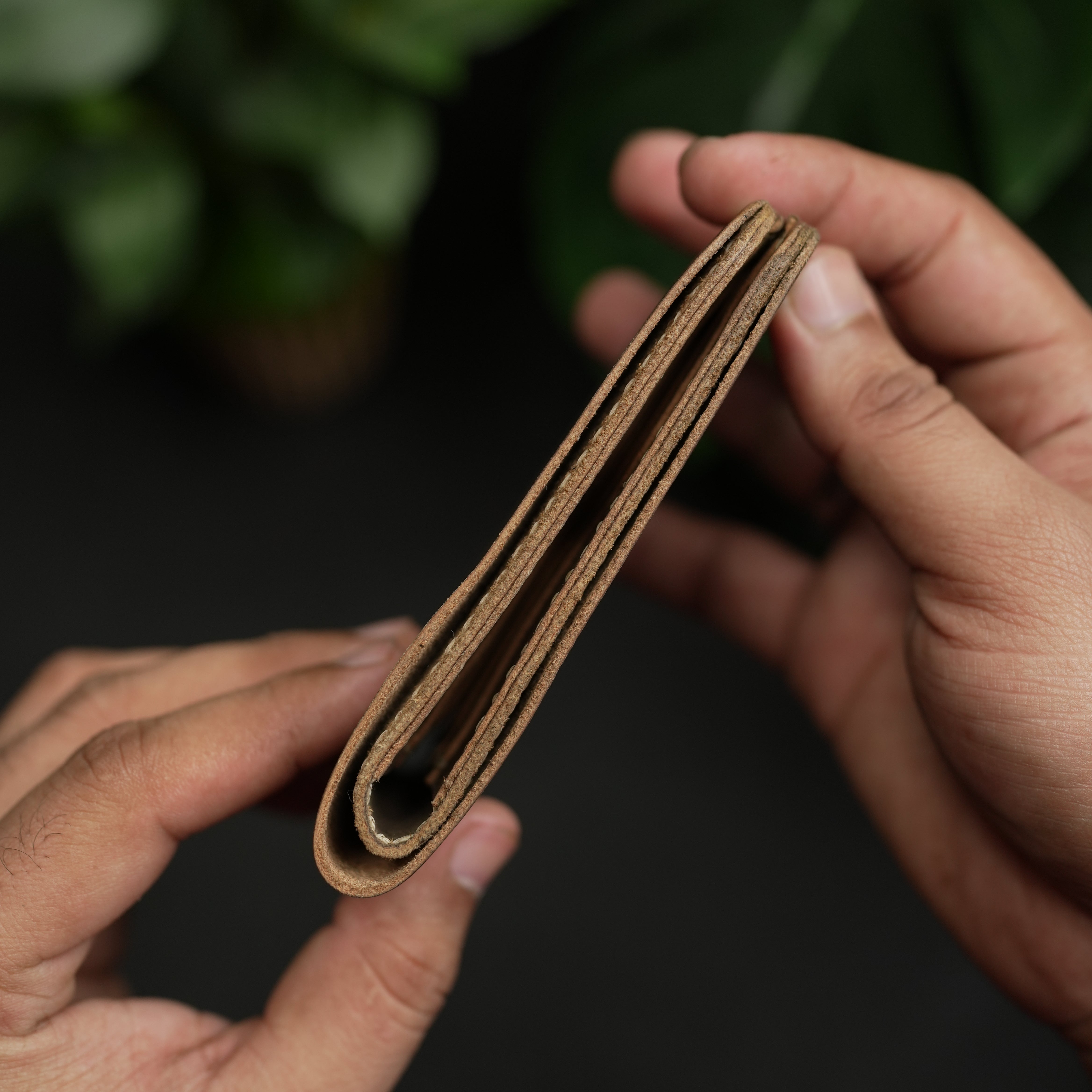 No.55 Pro Classic Bifold Wallet Leather wallet Rusted Tan Color