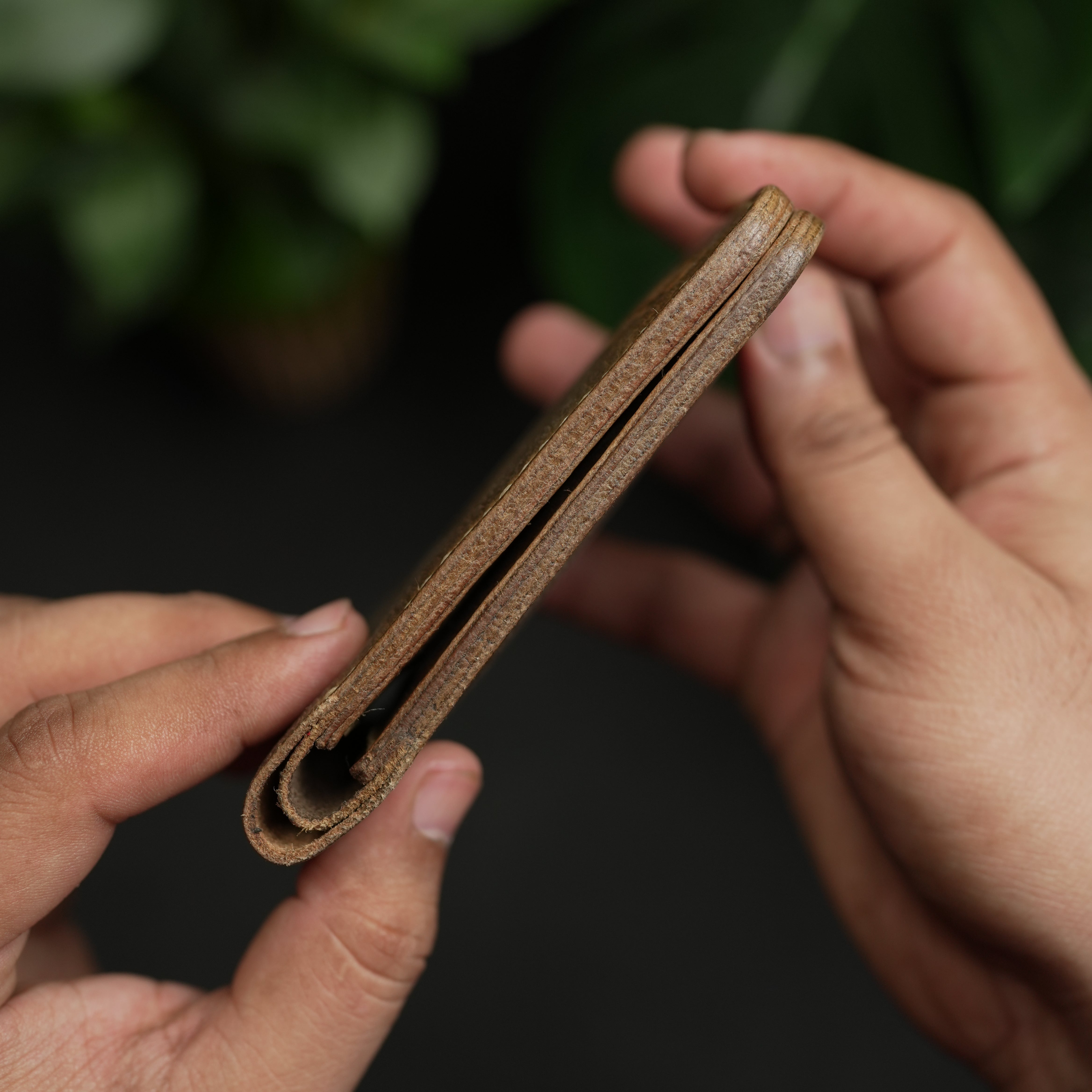 No.55 Pro Classic Bifold Wallet Leather wallet Rusted Tan Color