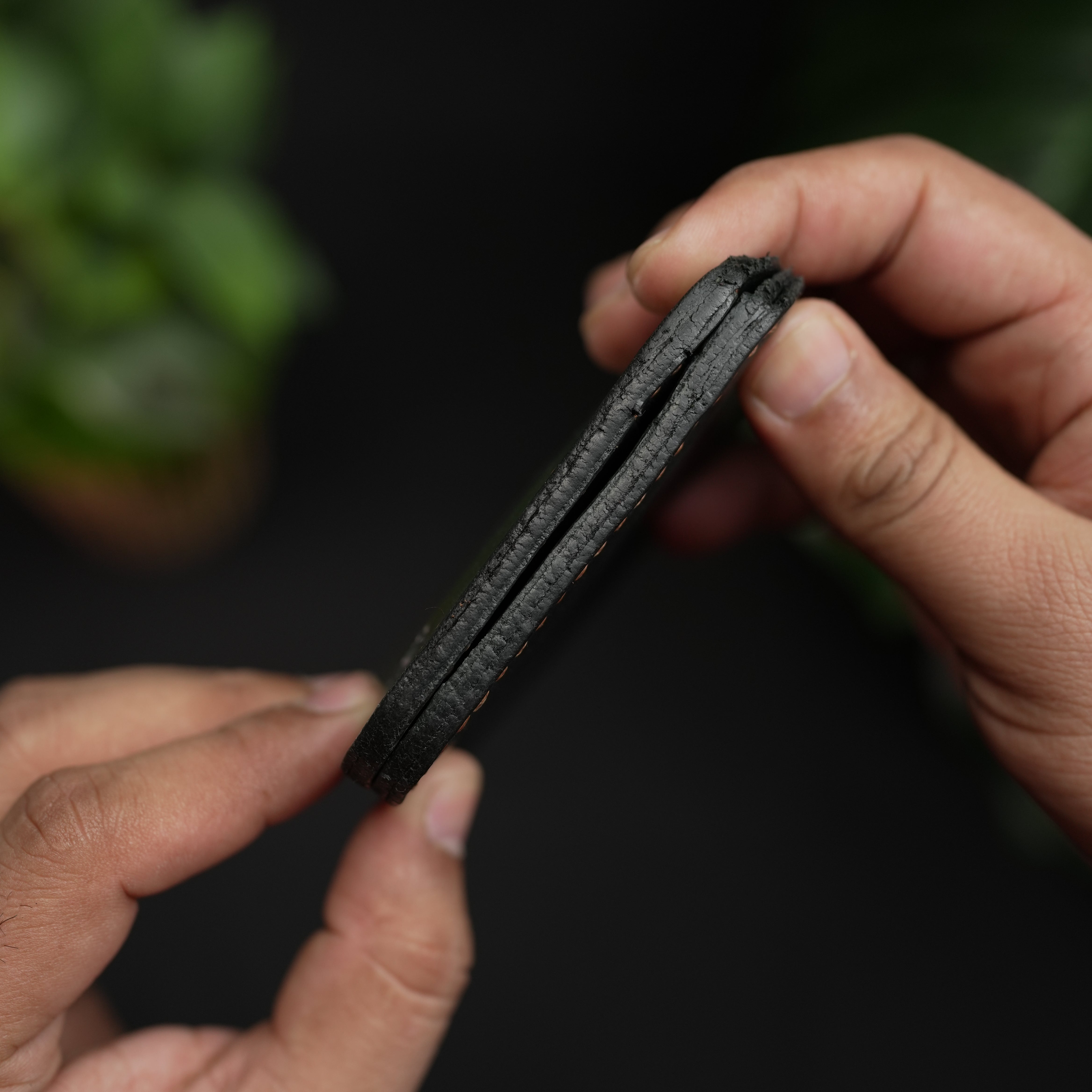 NO.55 PRO BIFOLD LEATEHR WALLET BLACK