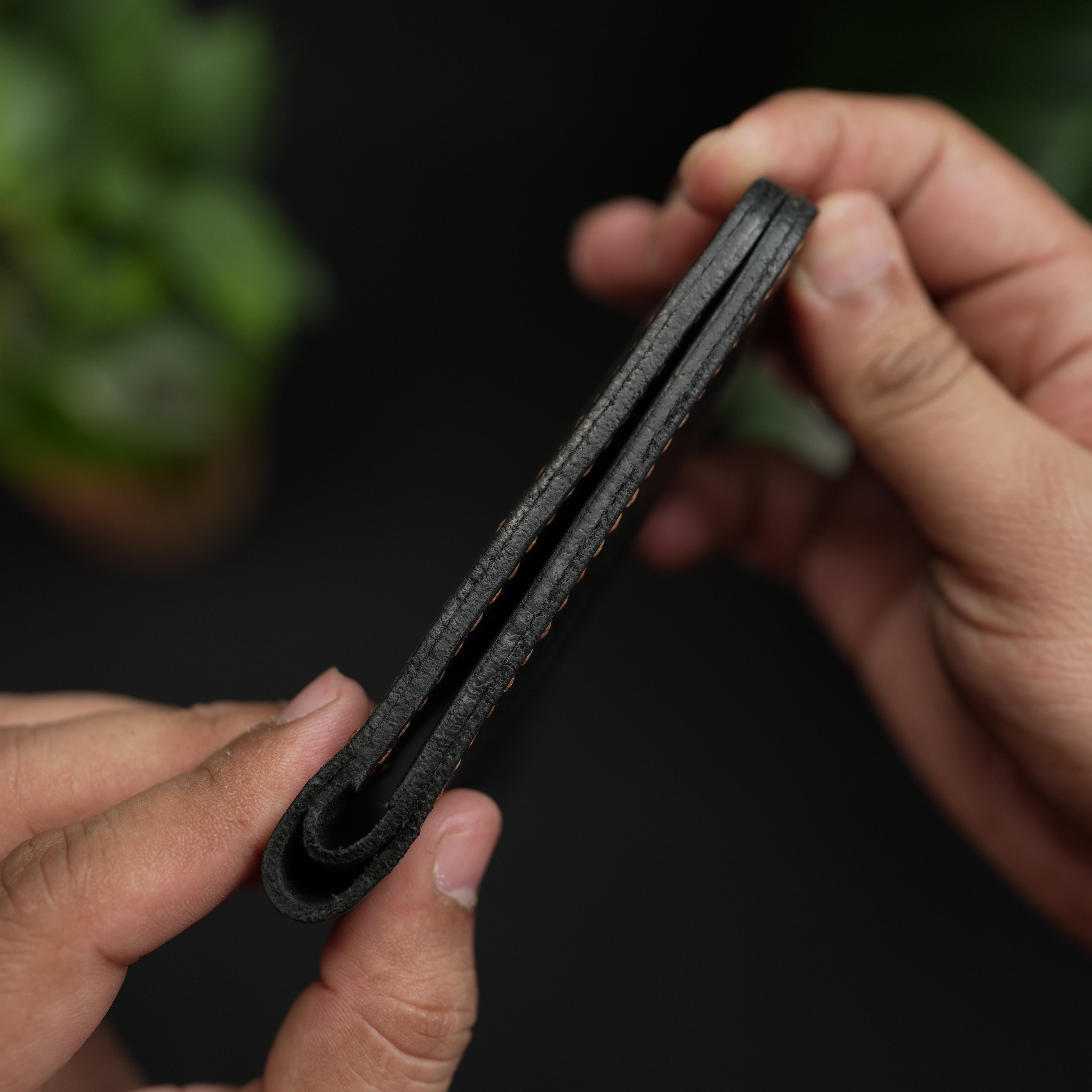 NO.55 PRO BIFOLD LEATEHR WALLET BLACK