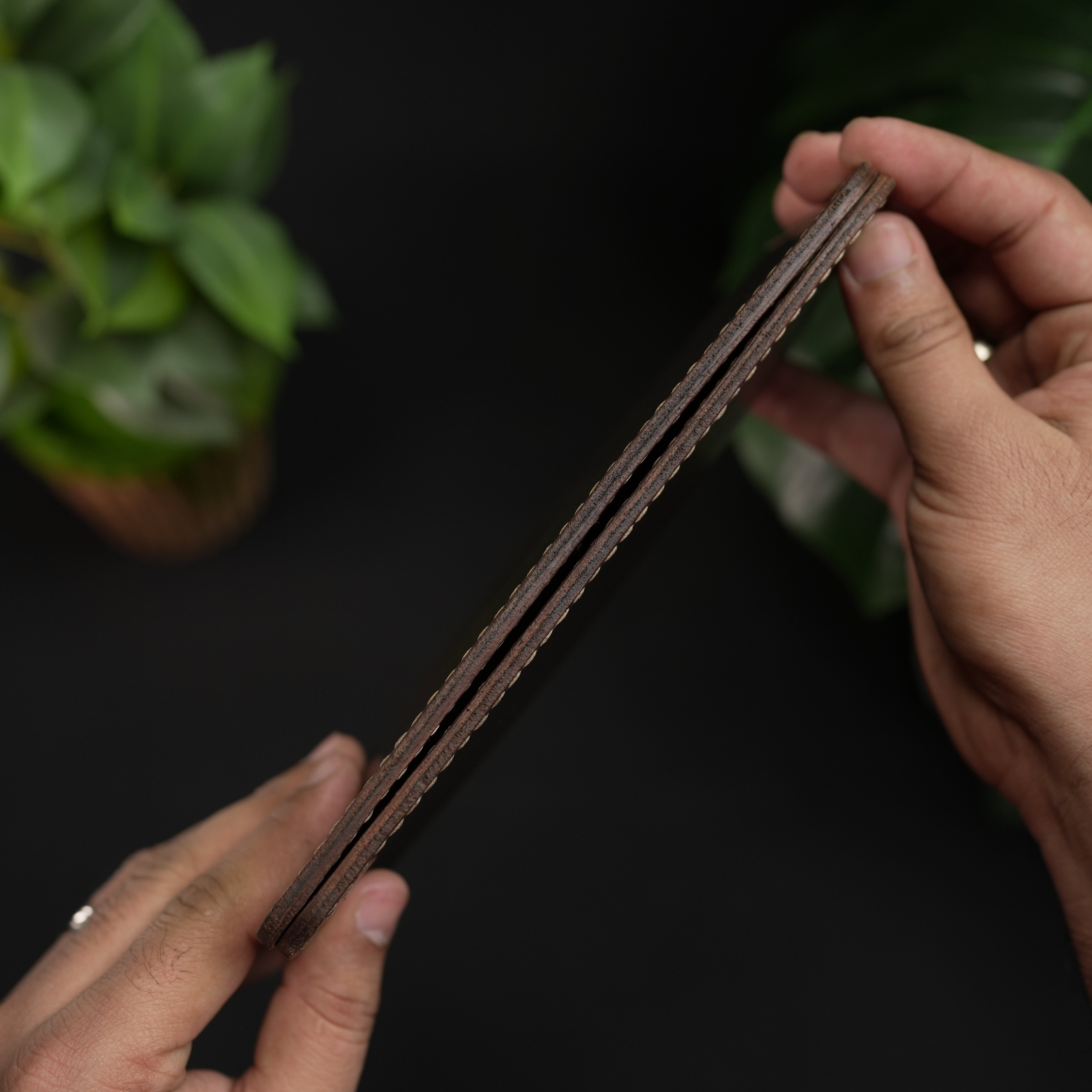 No. 72 Long Leather wallet Borwn Color