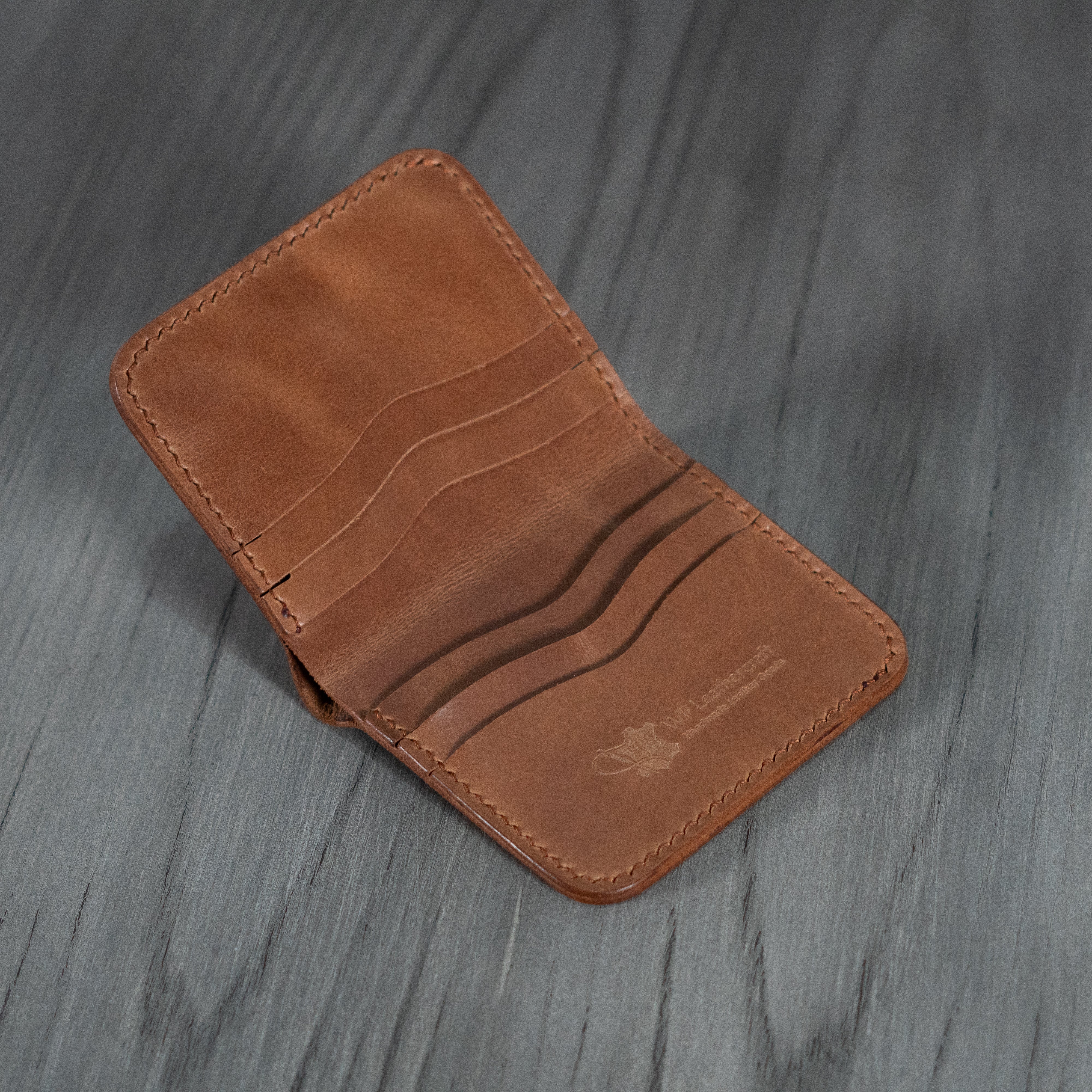 N0.88 vertical bifold wallet (Tan color )