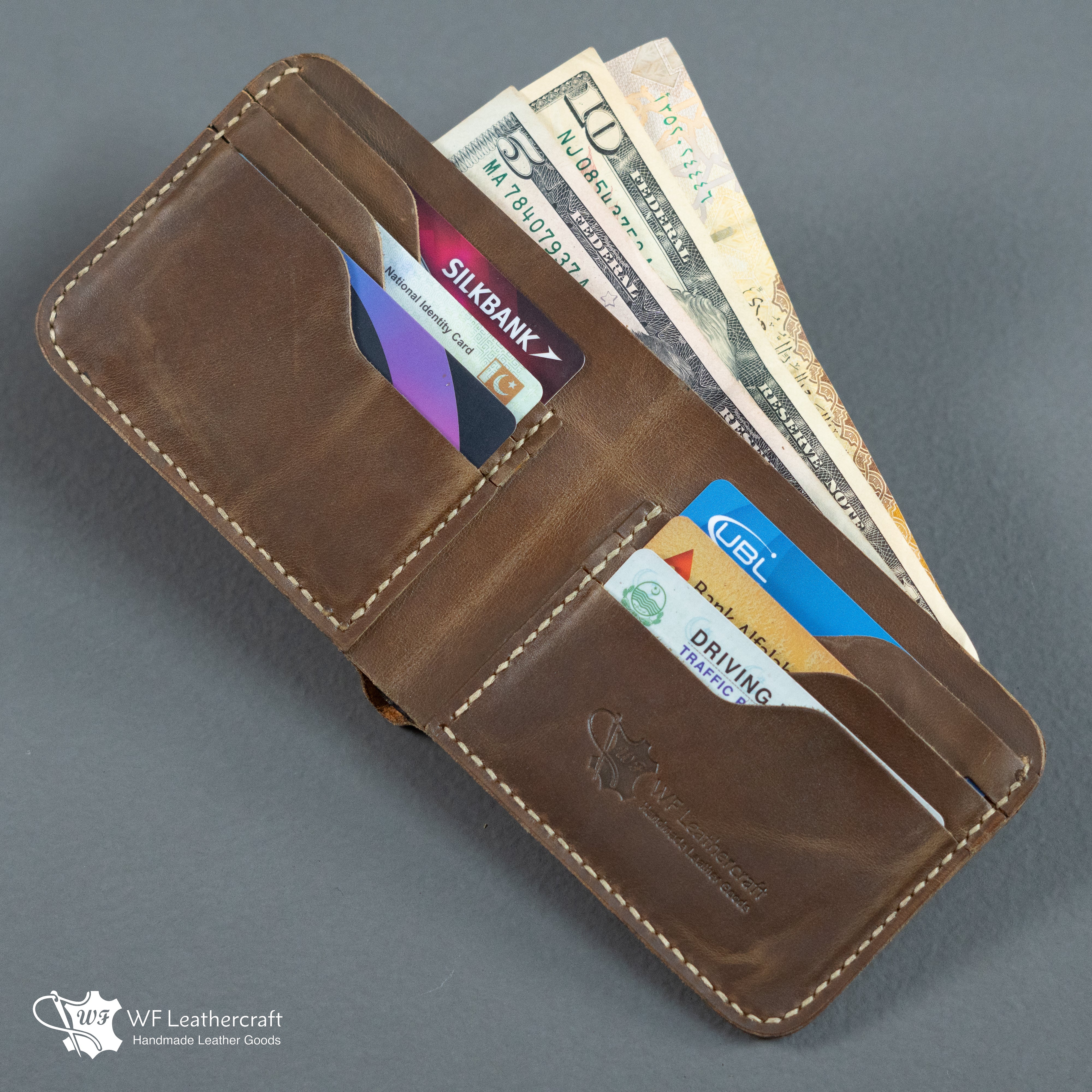 Ledergeldbörsen in Pakistan