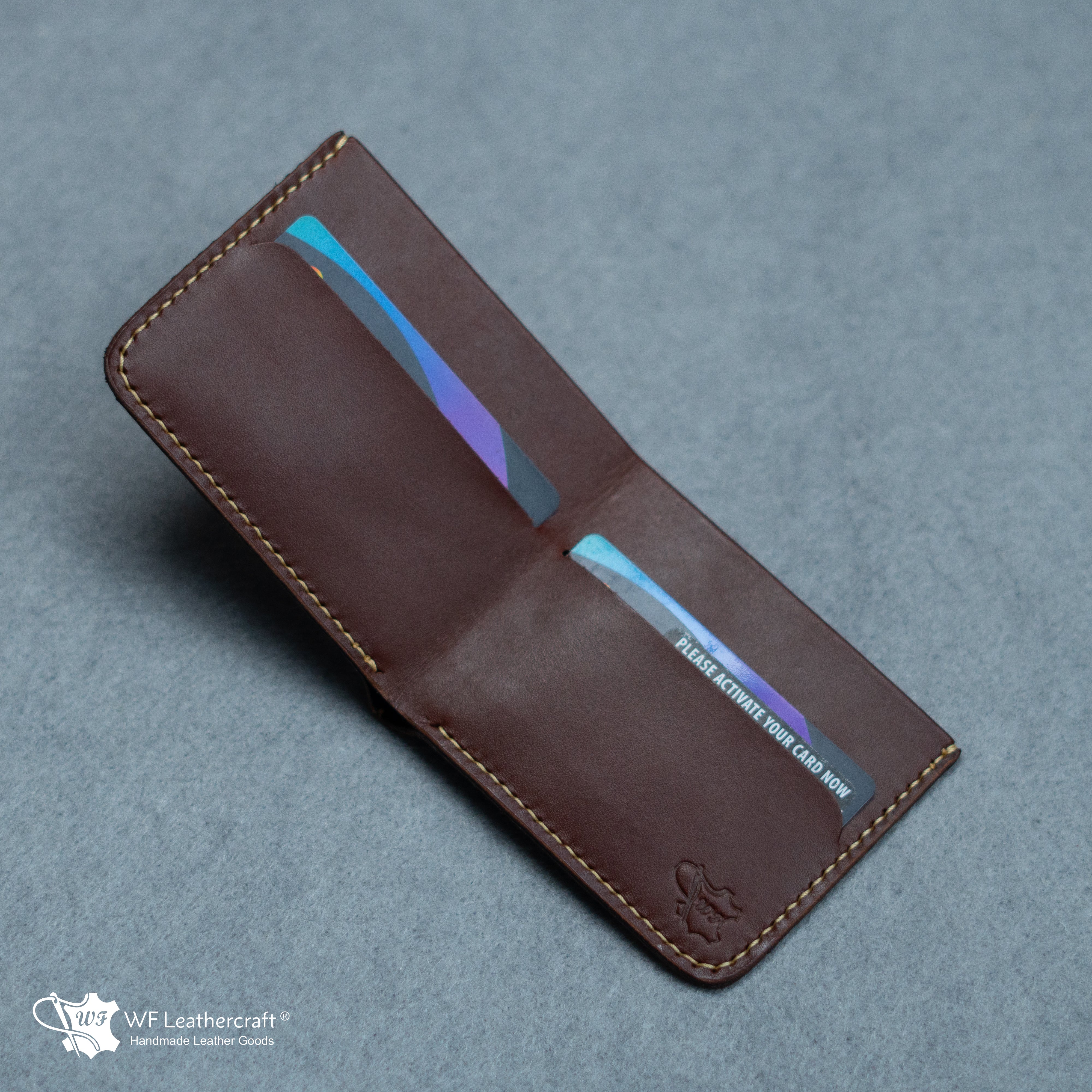 No. 89 Bifold leather wallet (Buck brown)