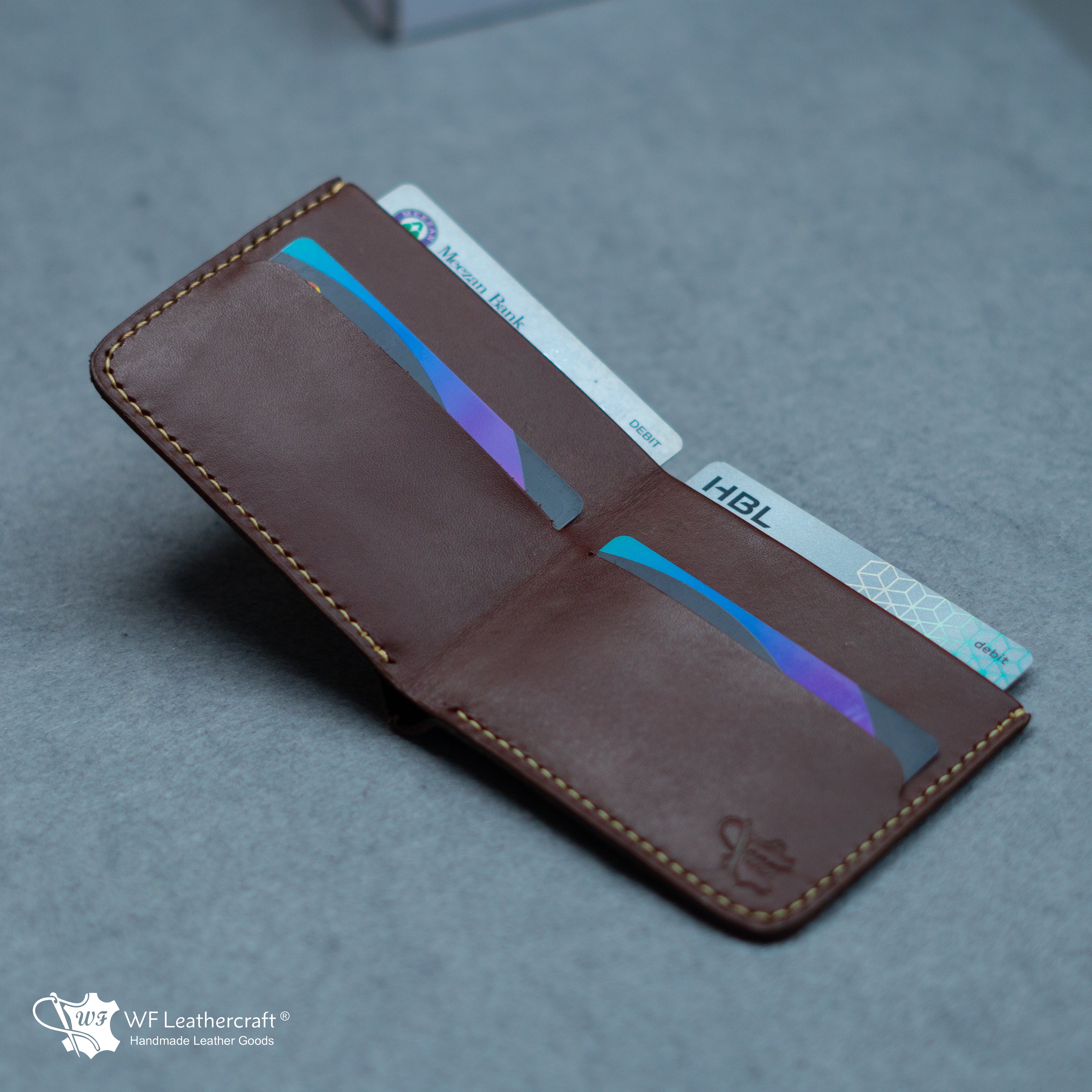 No. 89 Bifold leather wallet (Buck brown)