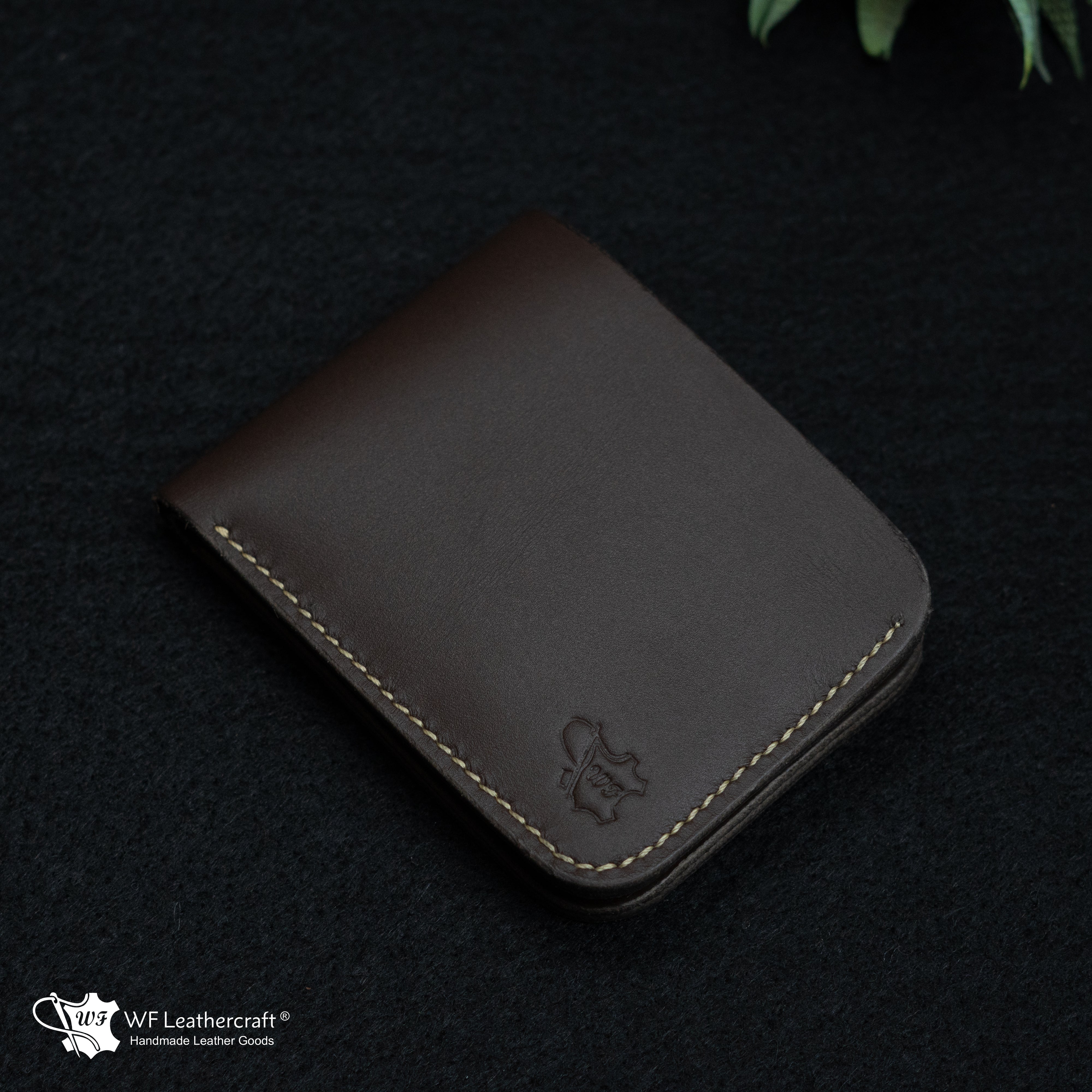 No. 99 bifold wallet Rusted brown
