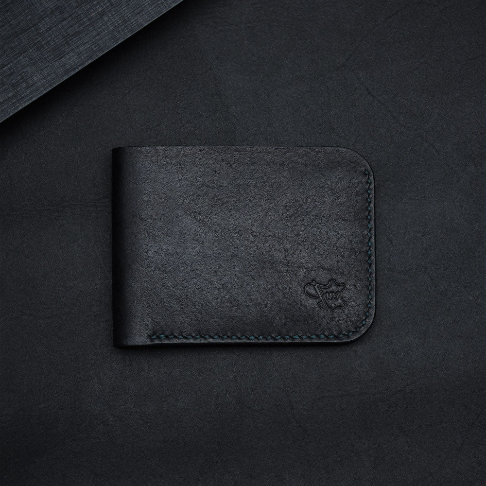 No, 55 | Leather Wallet Black