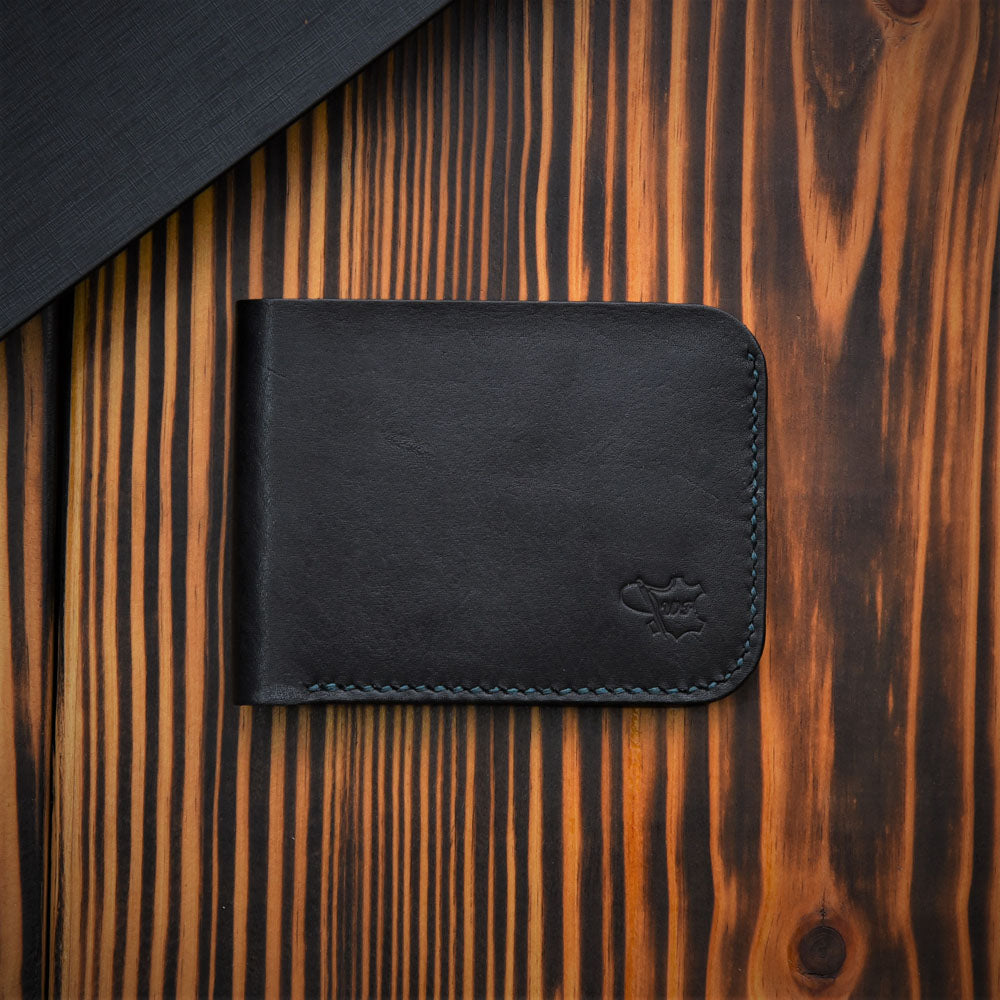 No, 55 | Leather Wallet Black