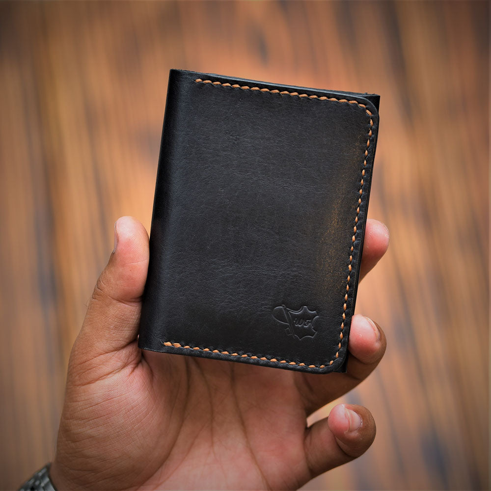 No.69 | Vertical  Bifold Leather Wallet